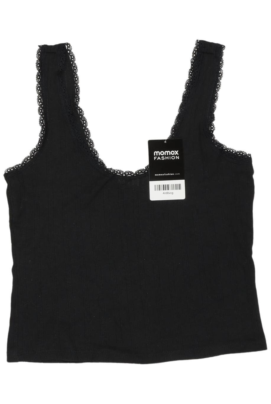 

Monki Damen Top, schwarz, Gr. 36