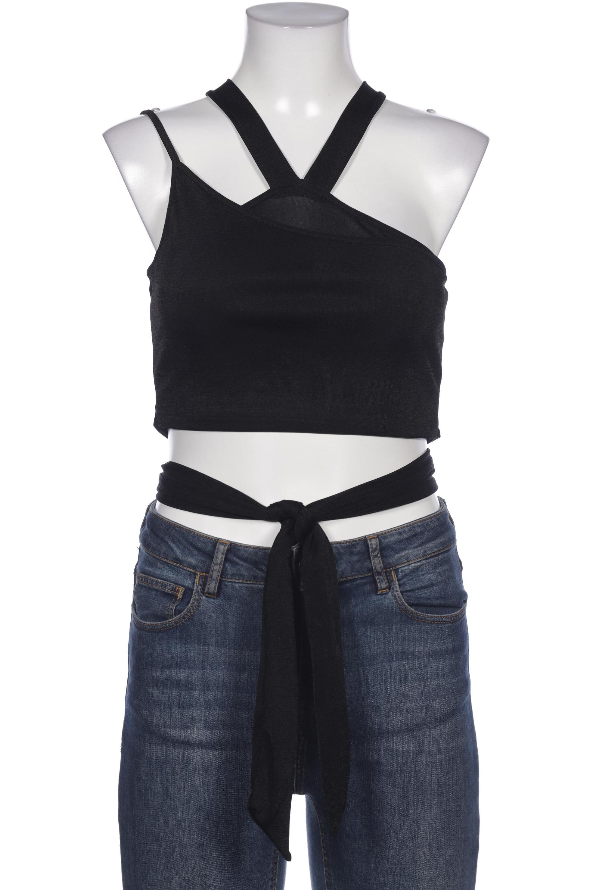 

Monki Damen Top, schwarz, Gr. 38
