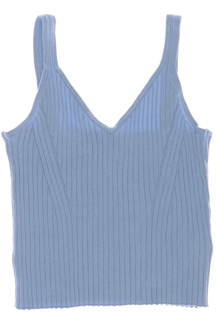 

Monki Damen Top, blau, Gr. 36