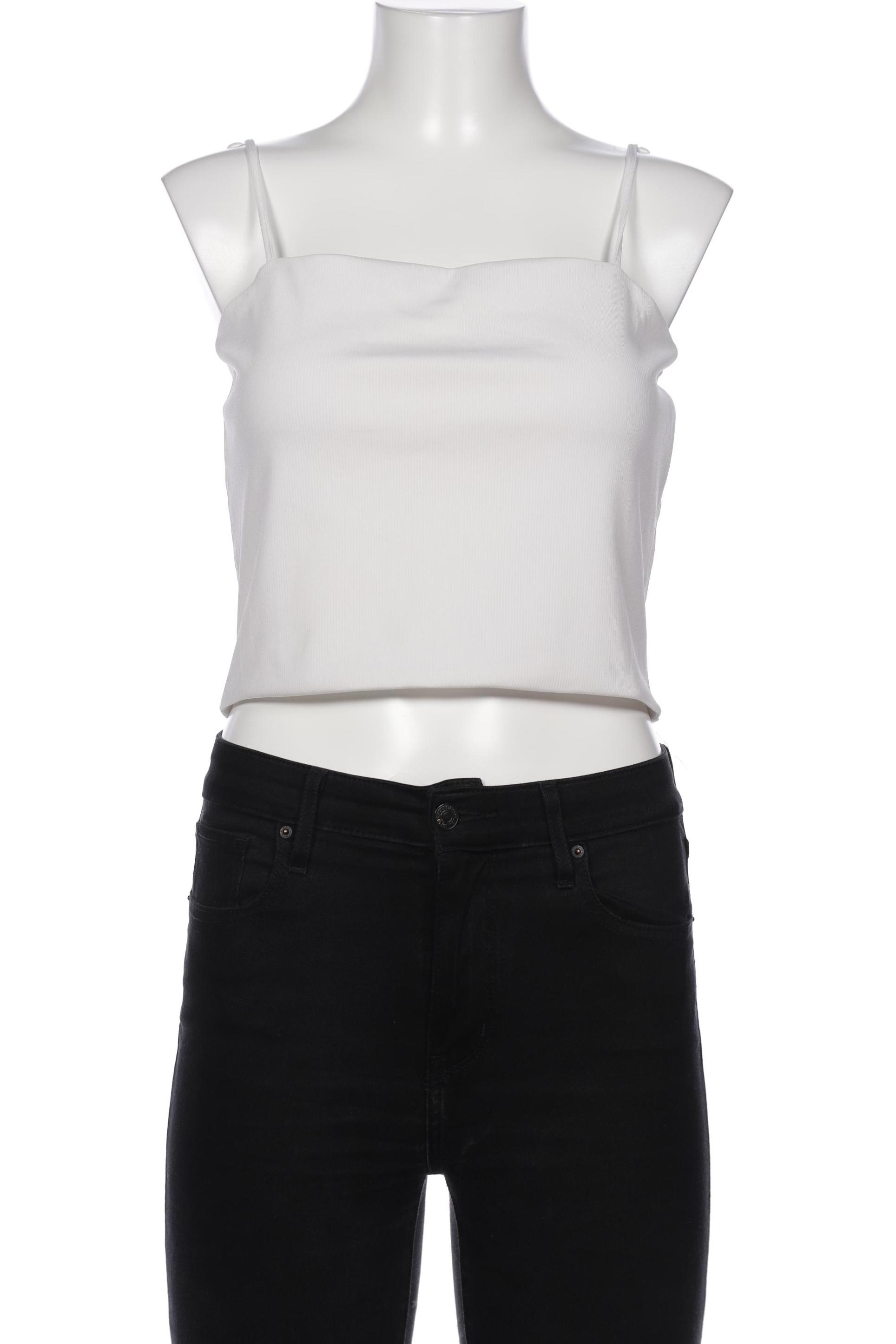 

Monki Damen Top, weiß, Gr. 42
