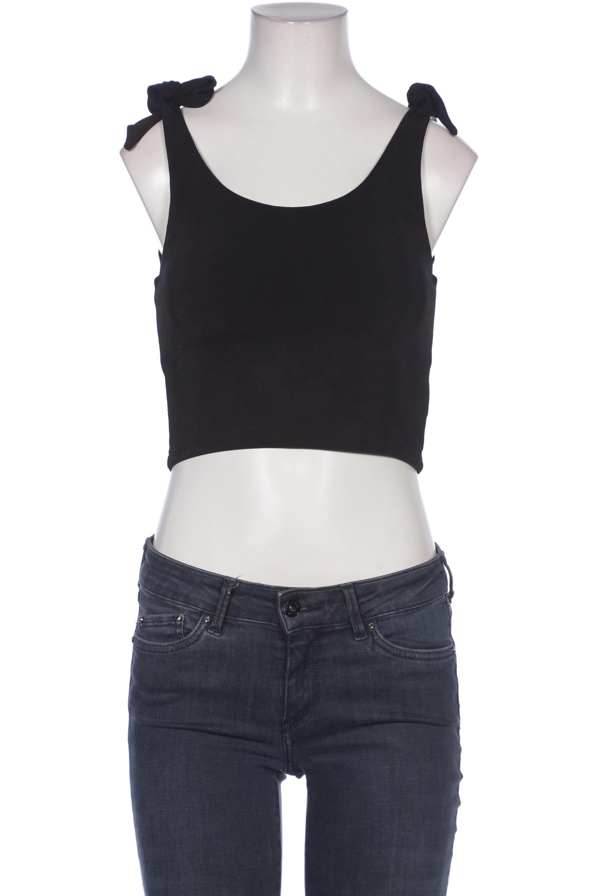 

Monki Damen Top, schwarz, Gr. 36