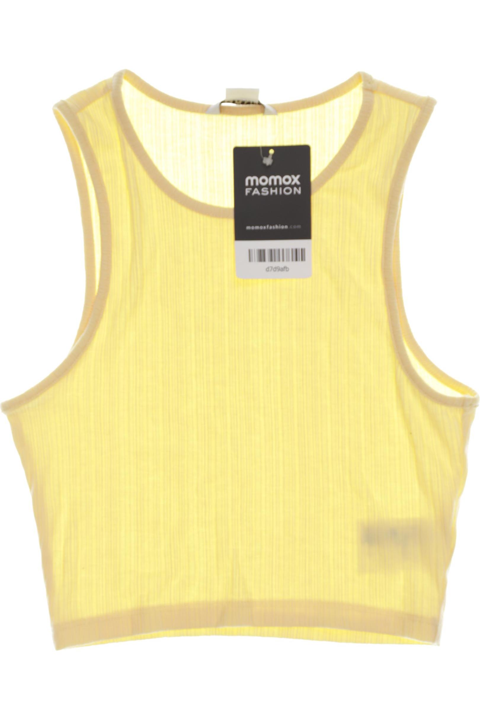 

Monki Damen Top, gelb, Gr. 34