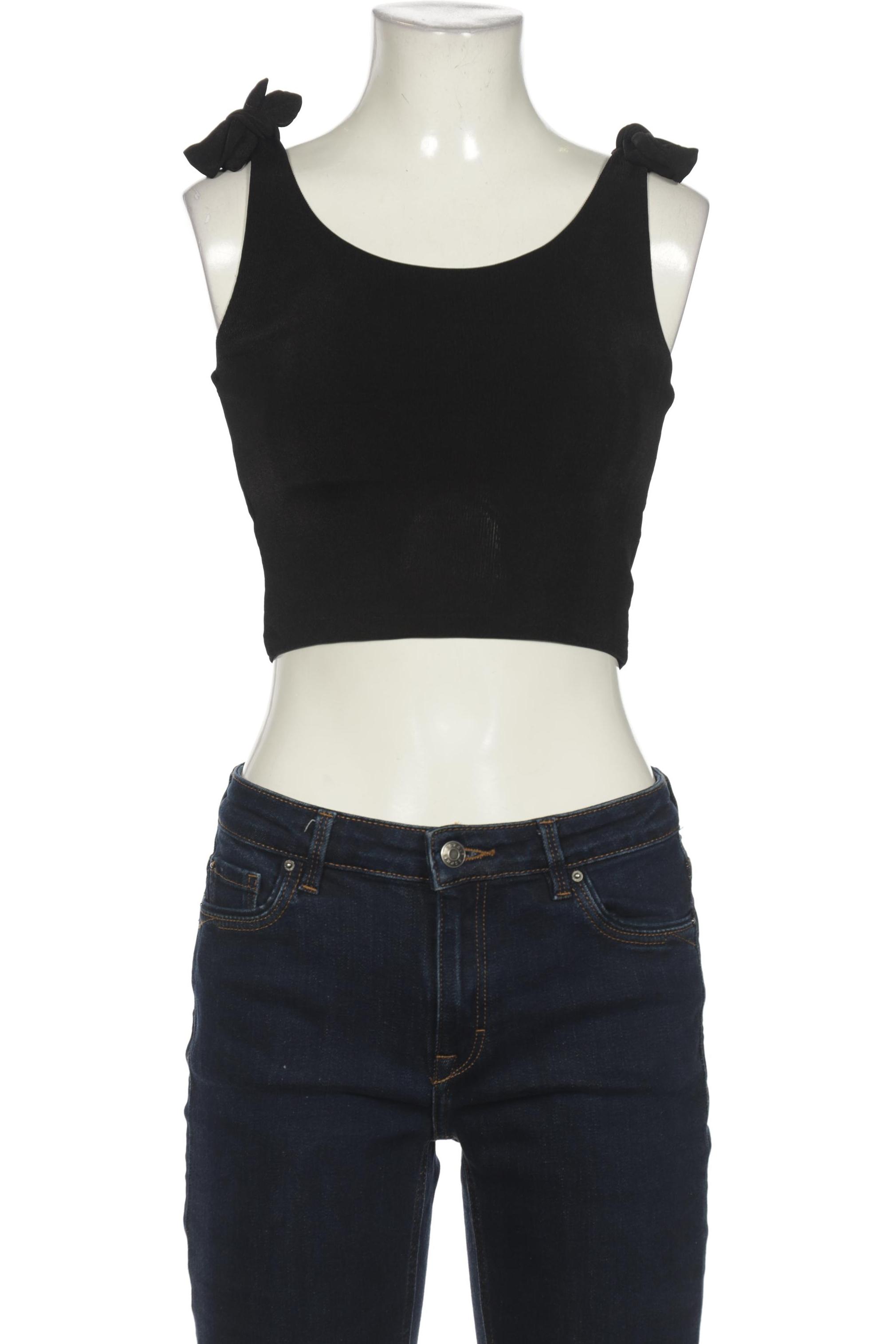 

Monki Damen Top, schwarz, Gr. 36