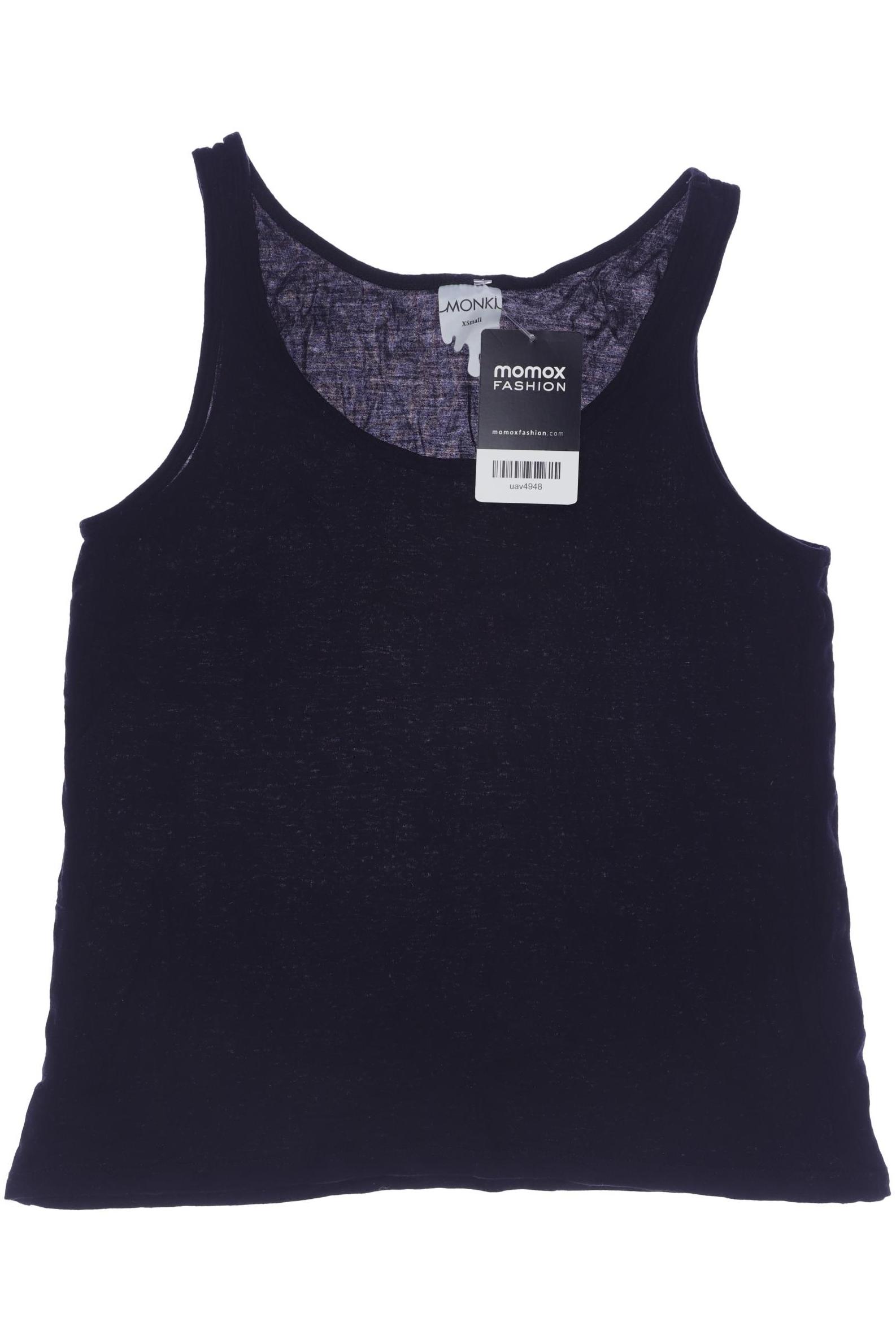 

Monki Damen Top, schwarz, Gr. 34