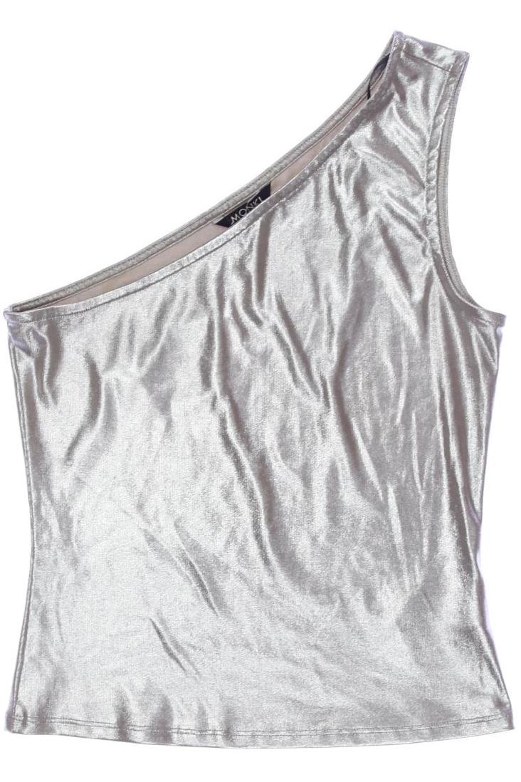 

Monki Damen Top, silber, Gr. 36
