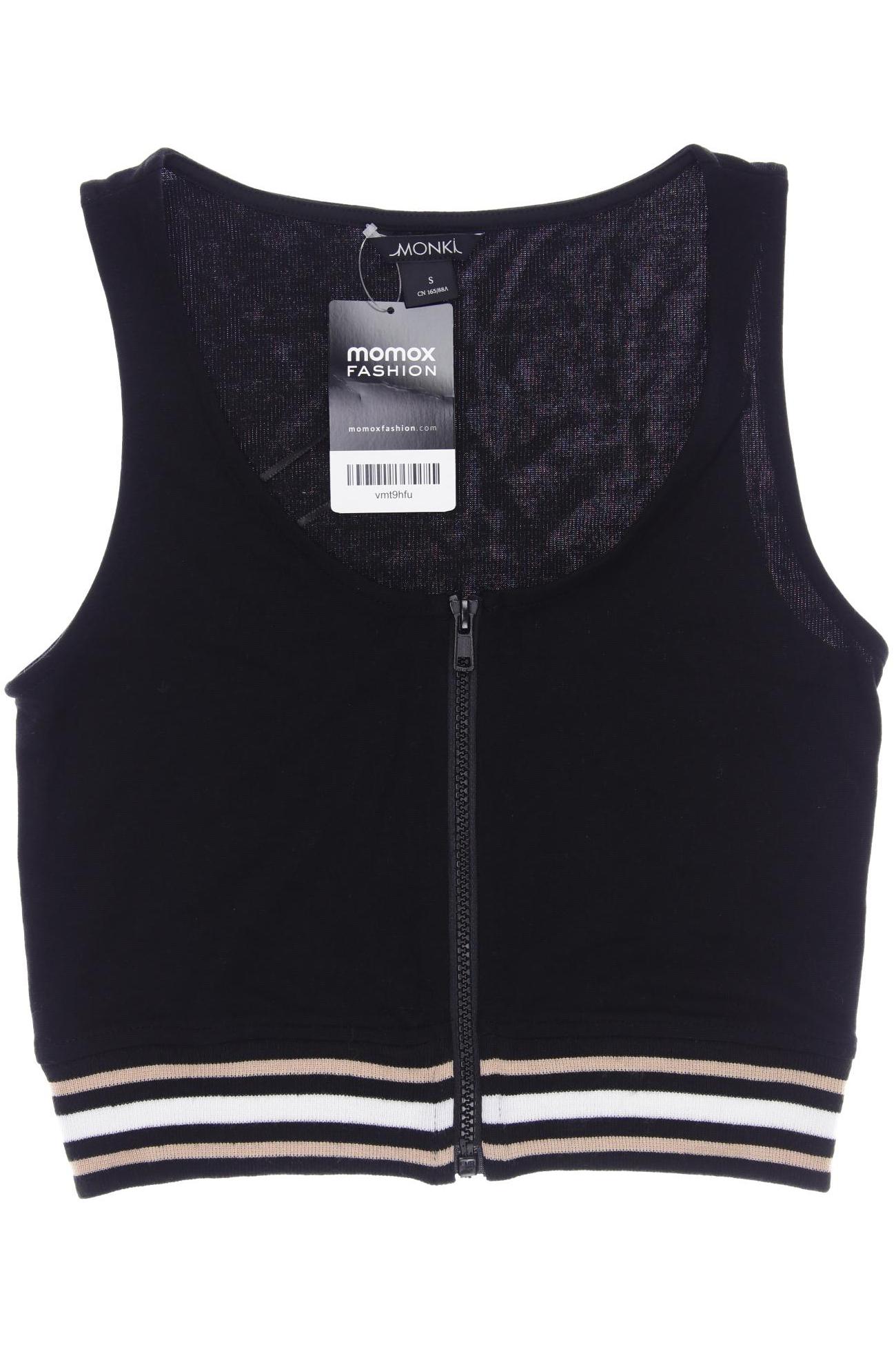 

MONKI Damen Top, schwarz