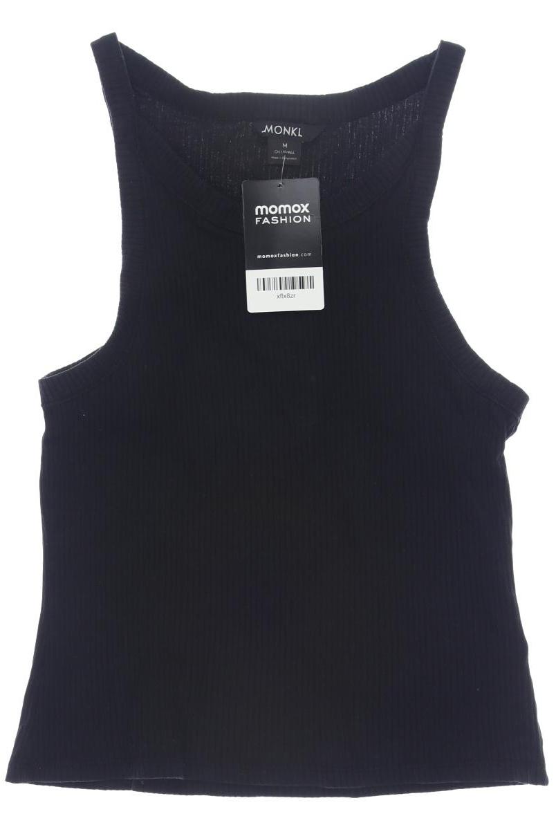 

Monki Damen Top, schwarz, Gr. 38