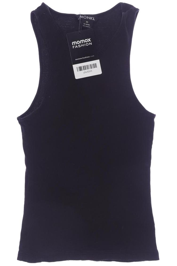 

Monki Damen Top, schwarz, Gr. 34