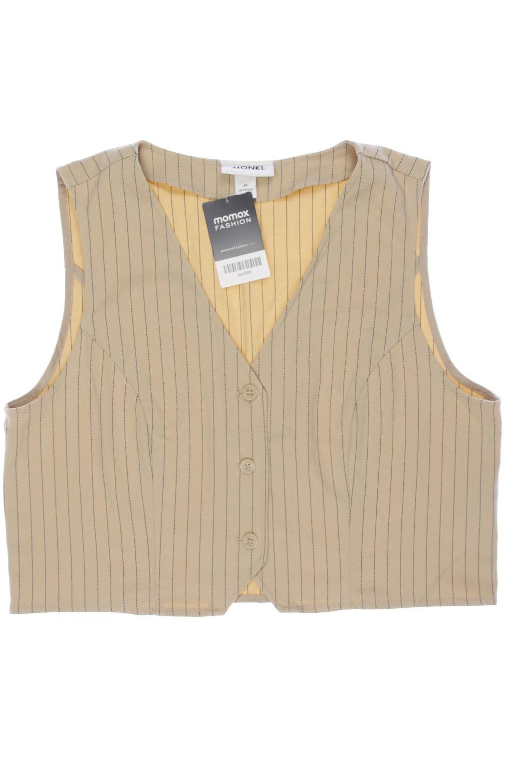 

Monki Damen Weste, beige, Gr. 44