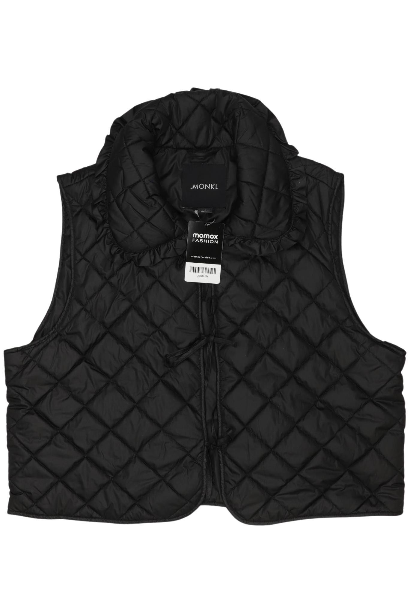 

Monki Damen Weste, schwarz, Gr. 42