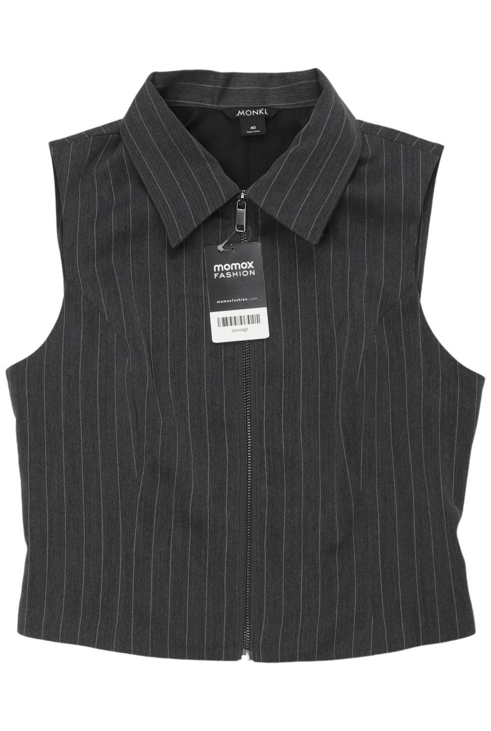 

Monki Damen Weste, grau, Gr. 40