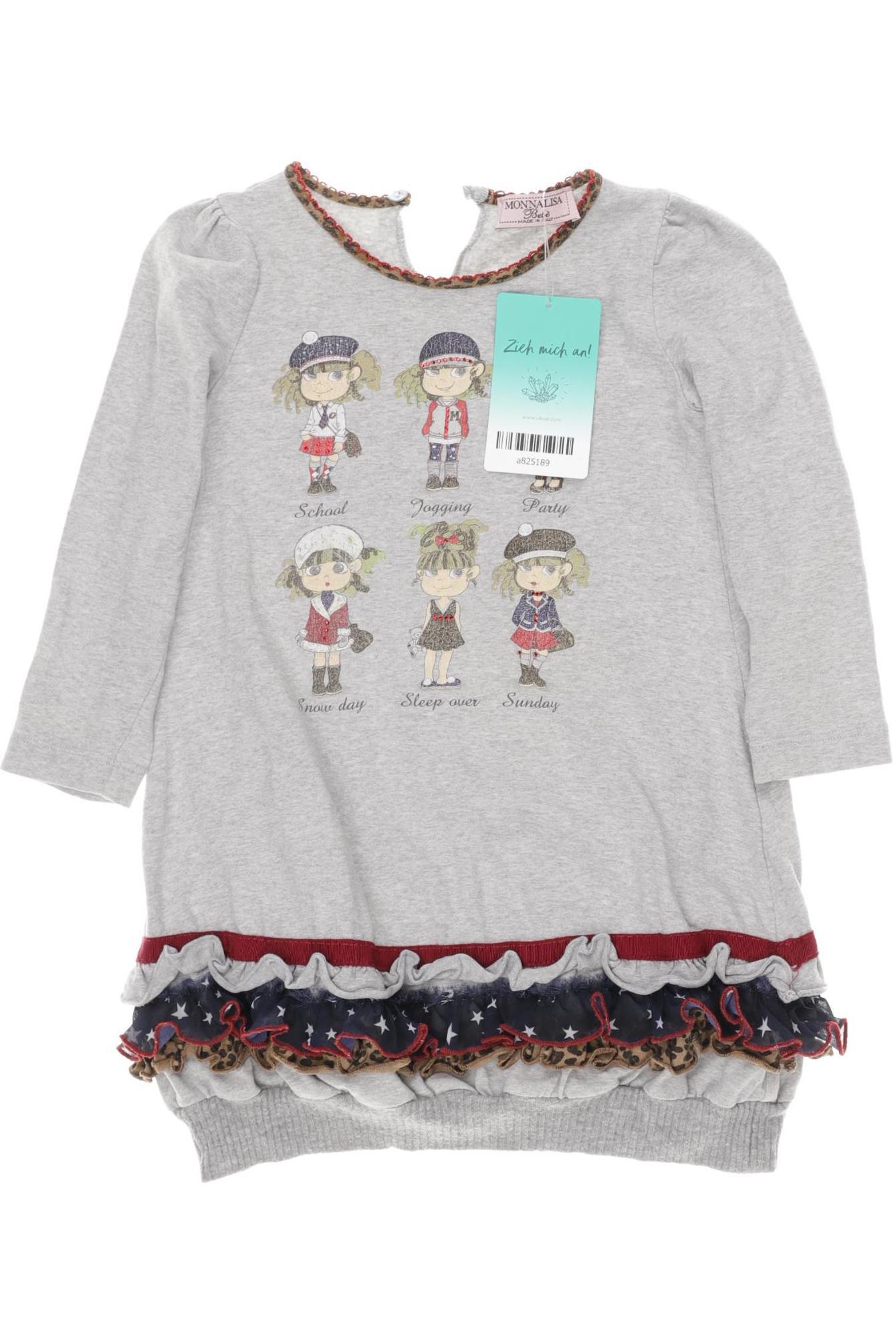 

Monnalisa Mädchen Kleid, grau, Gr. 92