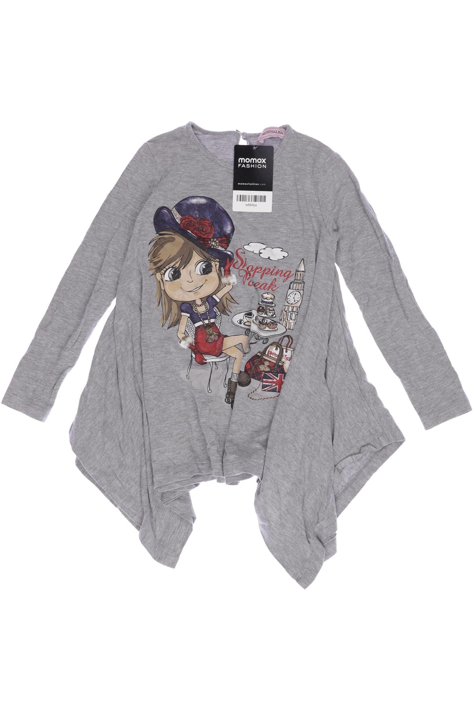 

Monnalisa Damen Langarmshirt, grau, Gr. 116