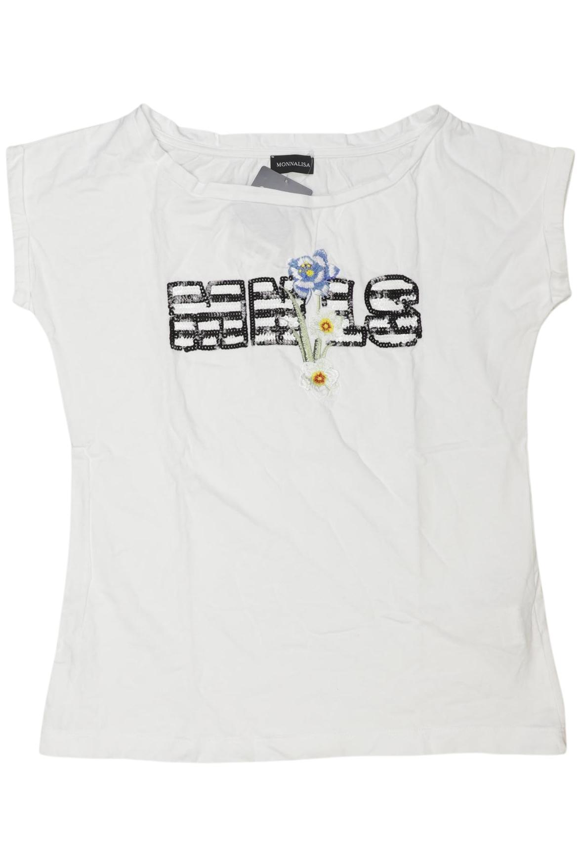 

Monnalisa Mädchen T-Shirt, weiß, Gr. 152