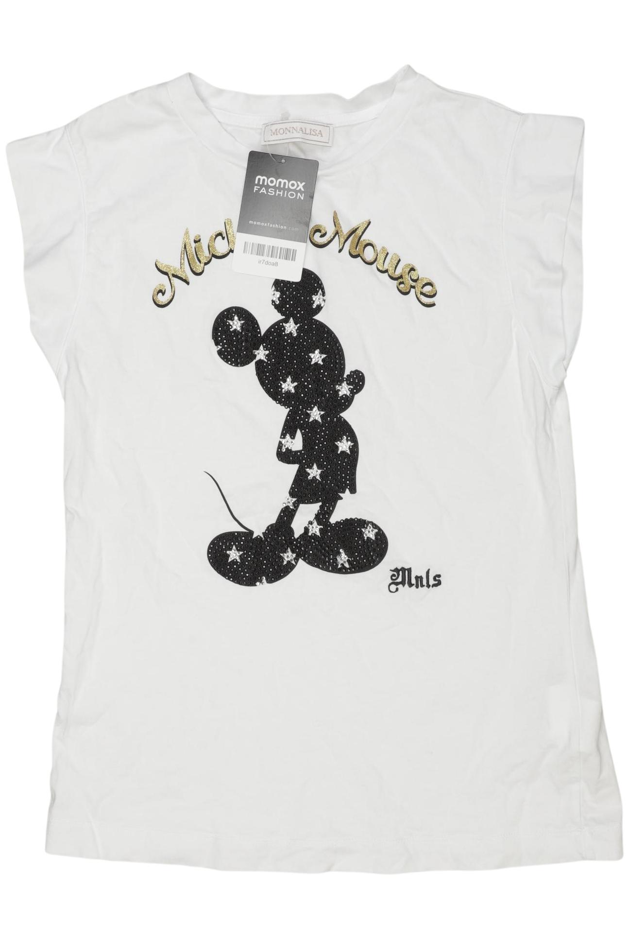 

Monnalisa Damen T-Shirt, weiß, Gr. 128
