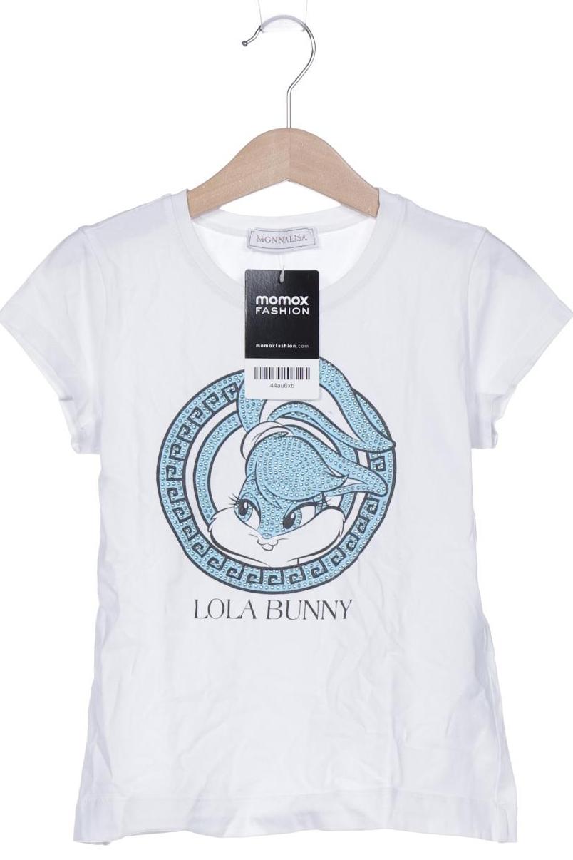 

Monnalisa Damen T-Shirt, weiß, Gr. 128
