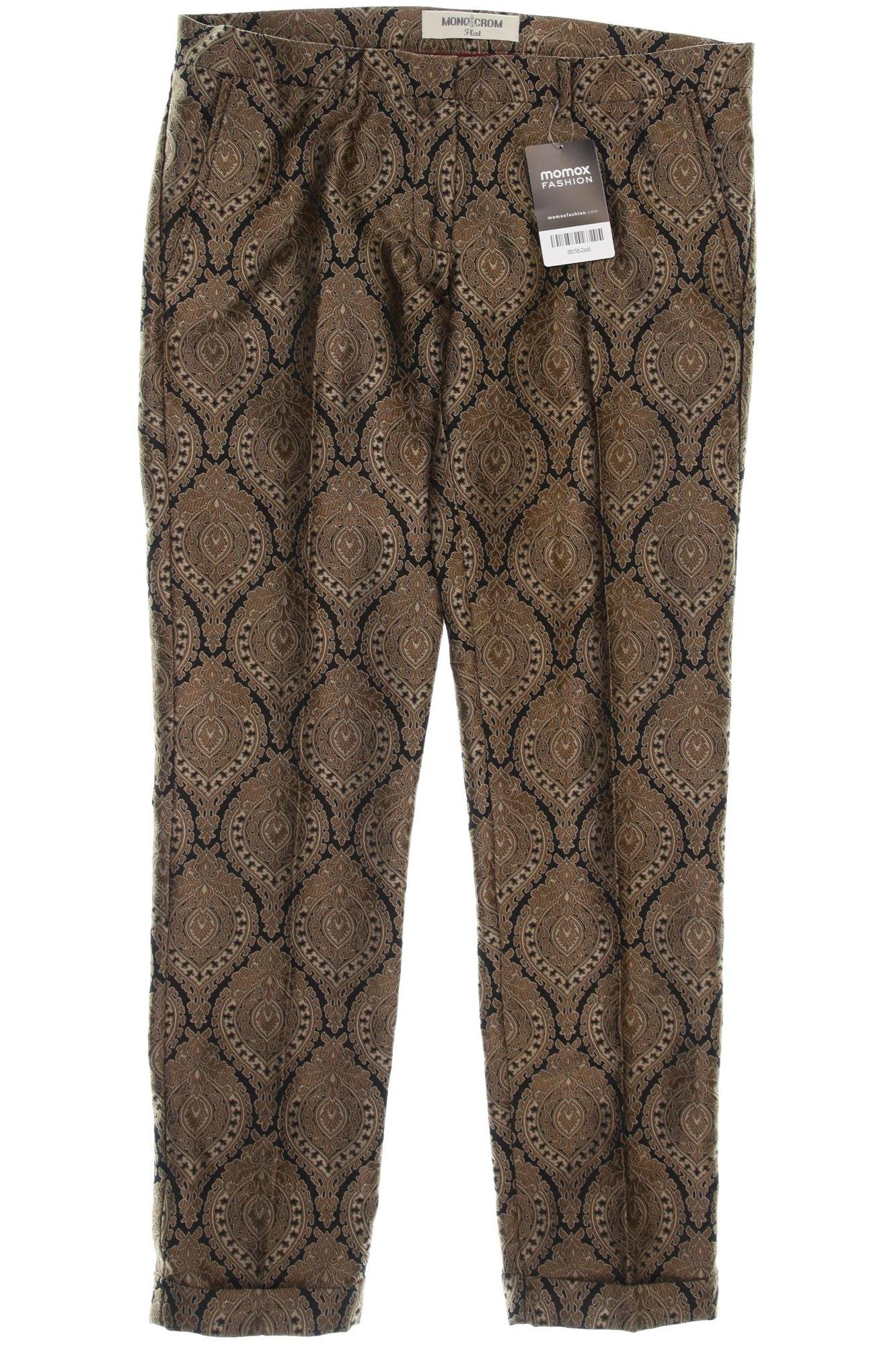 

Monocrom Damen Stoffhose, braun, Gr. 38