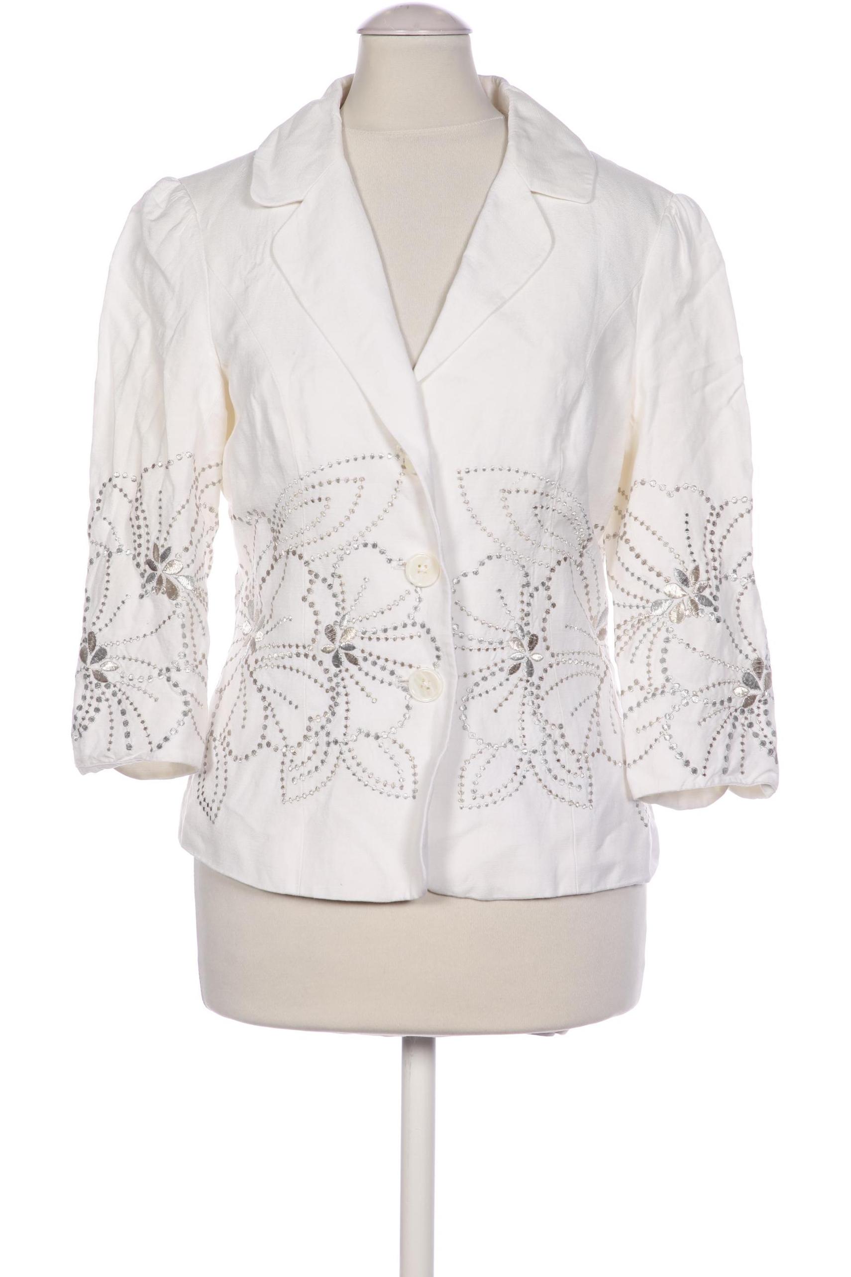 

Monsoon Damen Blazer, weiß, Gr. 36