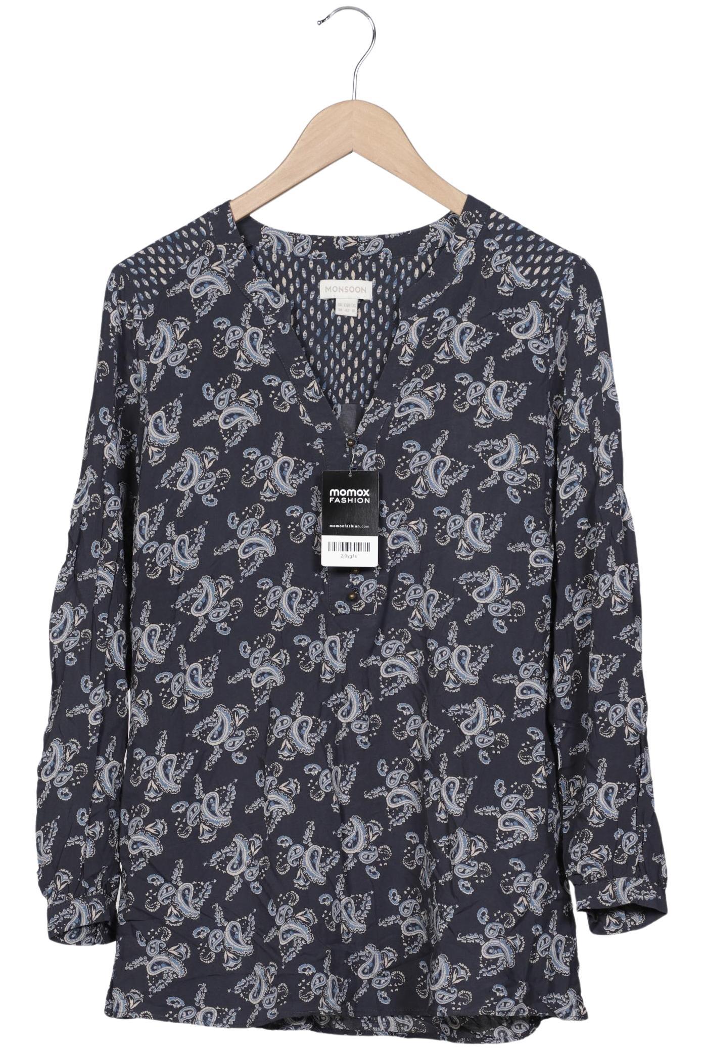 Thumbnail - Monsoon Damen Bluse, marineblau, Gr. 42