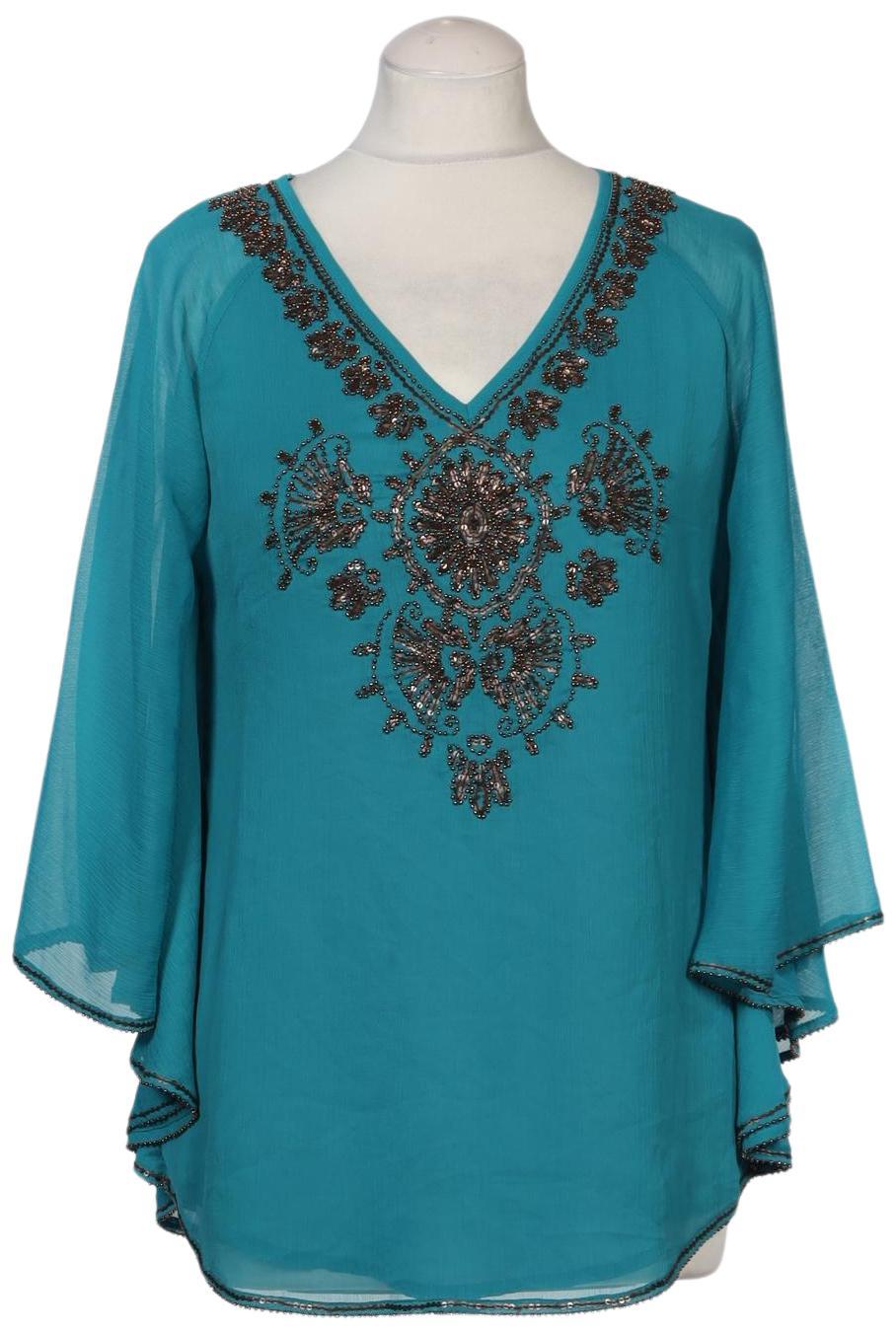 

Monsoon Damen Bluse, türkis, Gr. 38