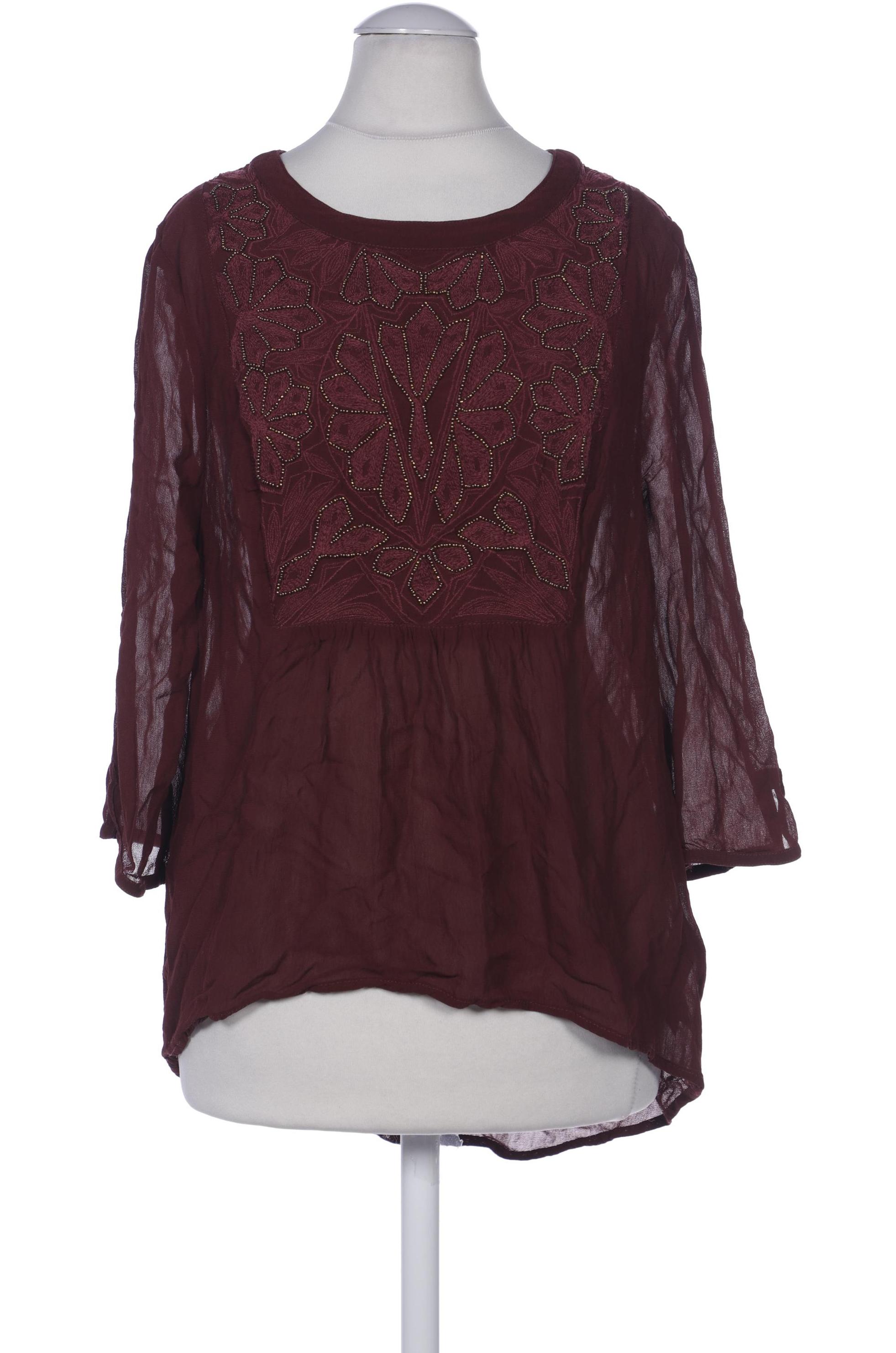

Monsoon Damen Bluse, bordeaux, Gr. 40
