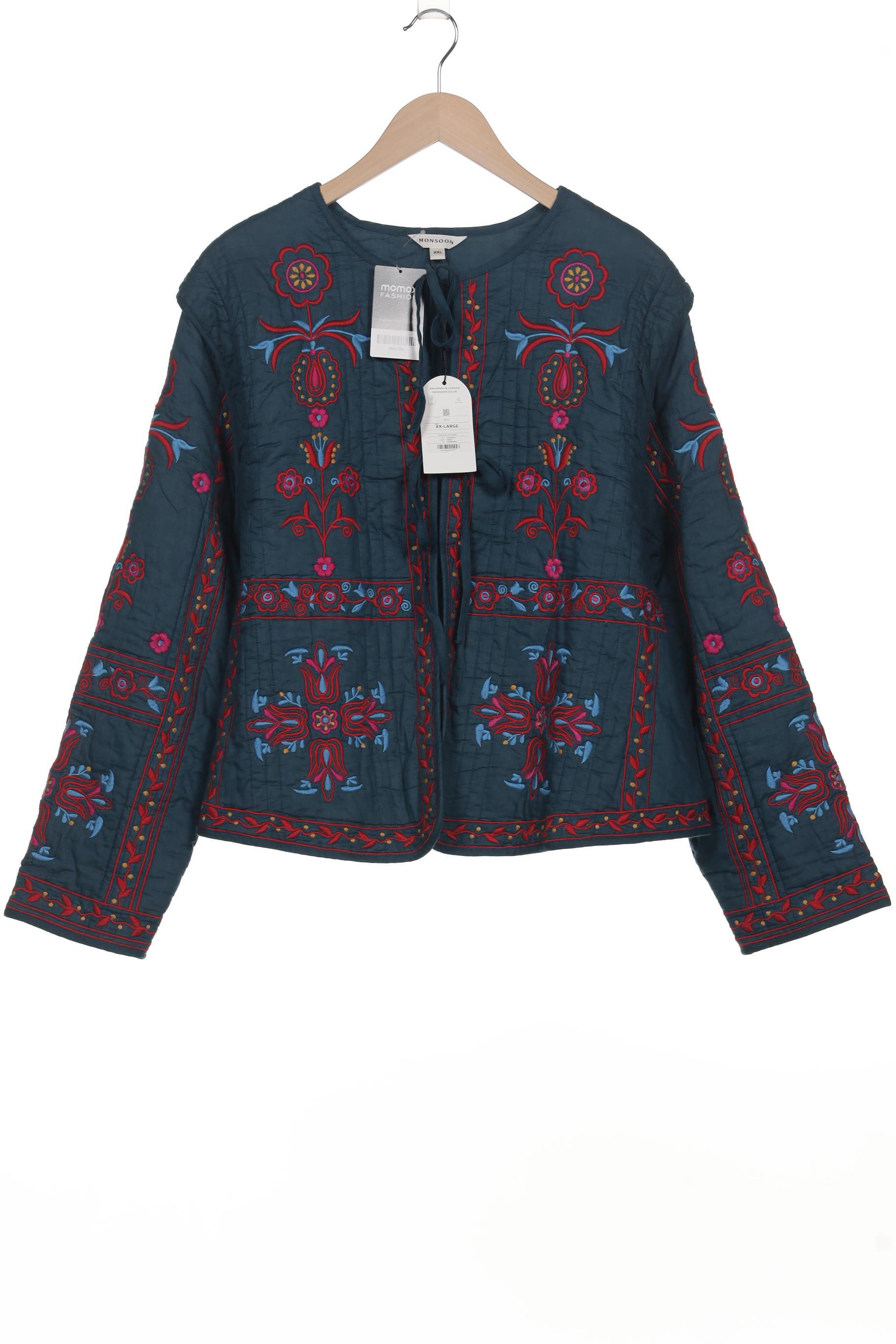 

Monsoon Damen Jacke, türkis, Gr. 46