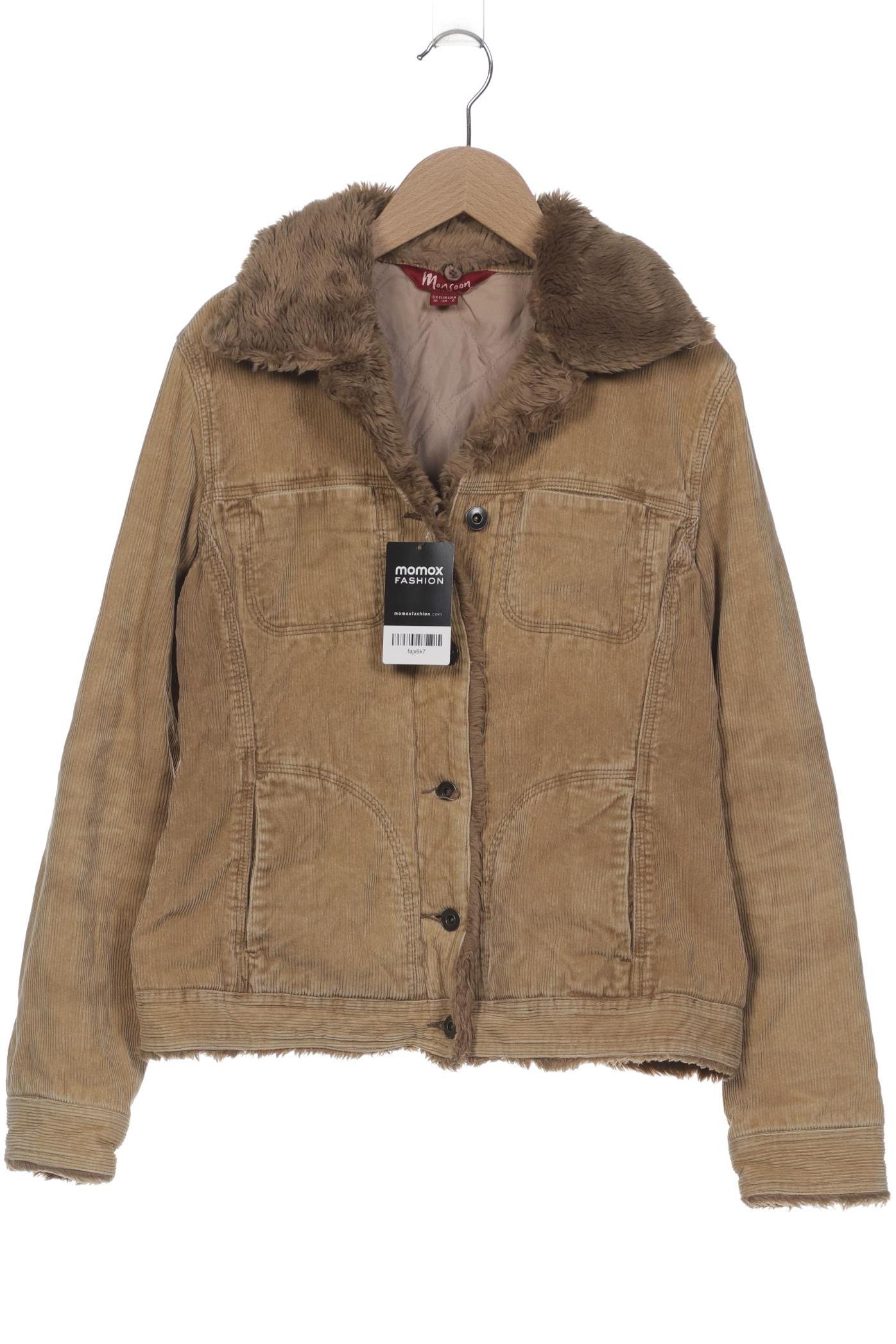 

Monsoon Damen Jacke, beige, Gr. 38