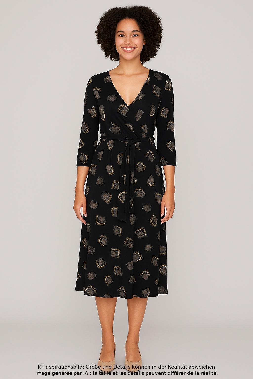 

Monsoon Damen Kleid, schwarz, Gr. 38