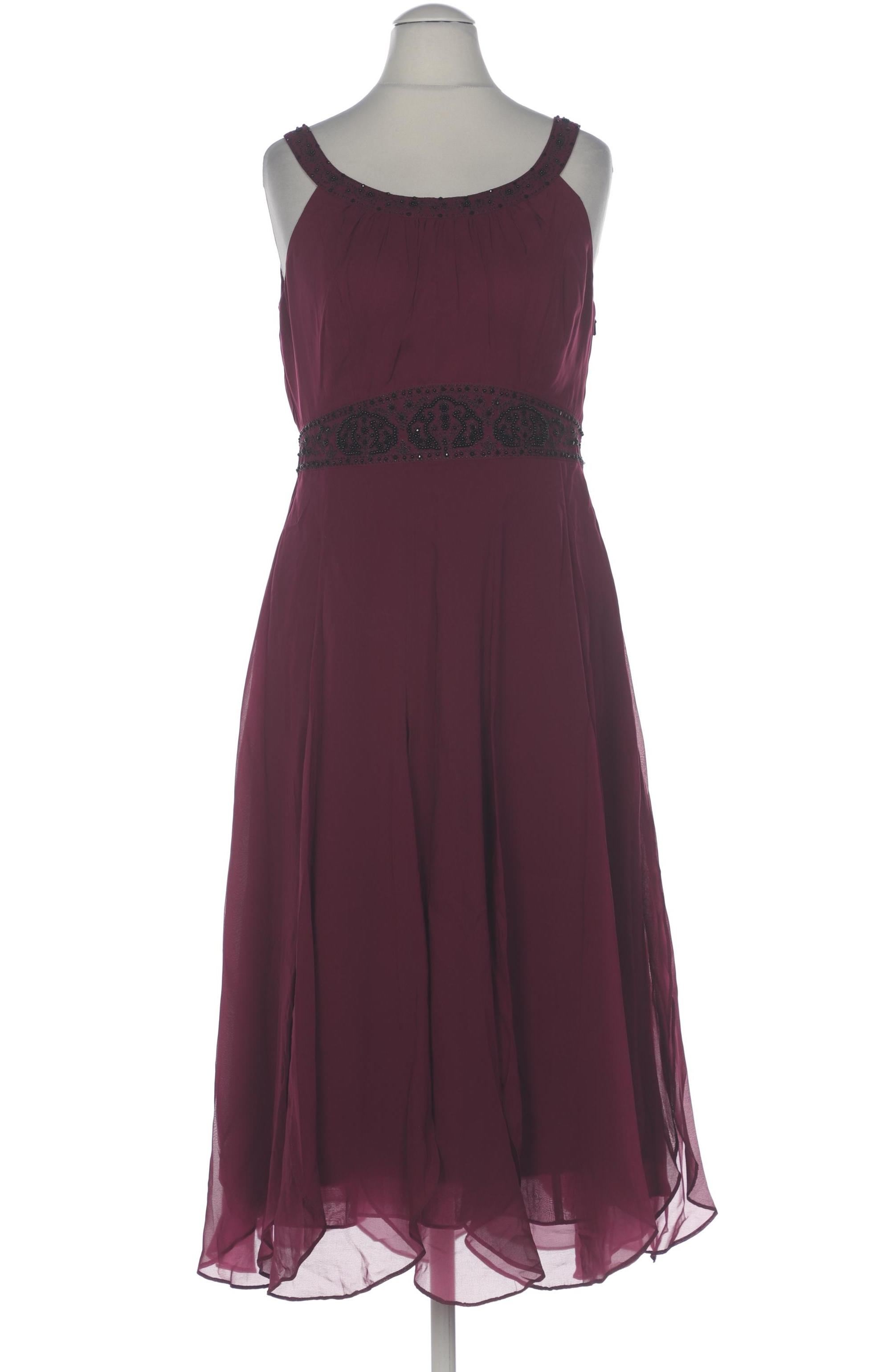 

Monsoon Damen Kleid, bordeaux, Gr. 40