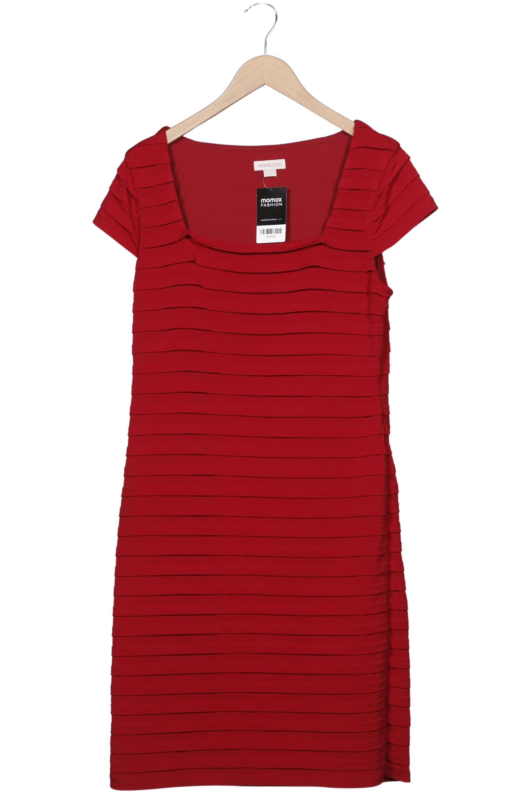 

Monsoon Damen Kleid, bordeaux, Gr. 44