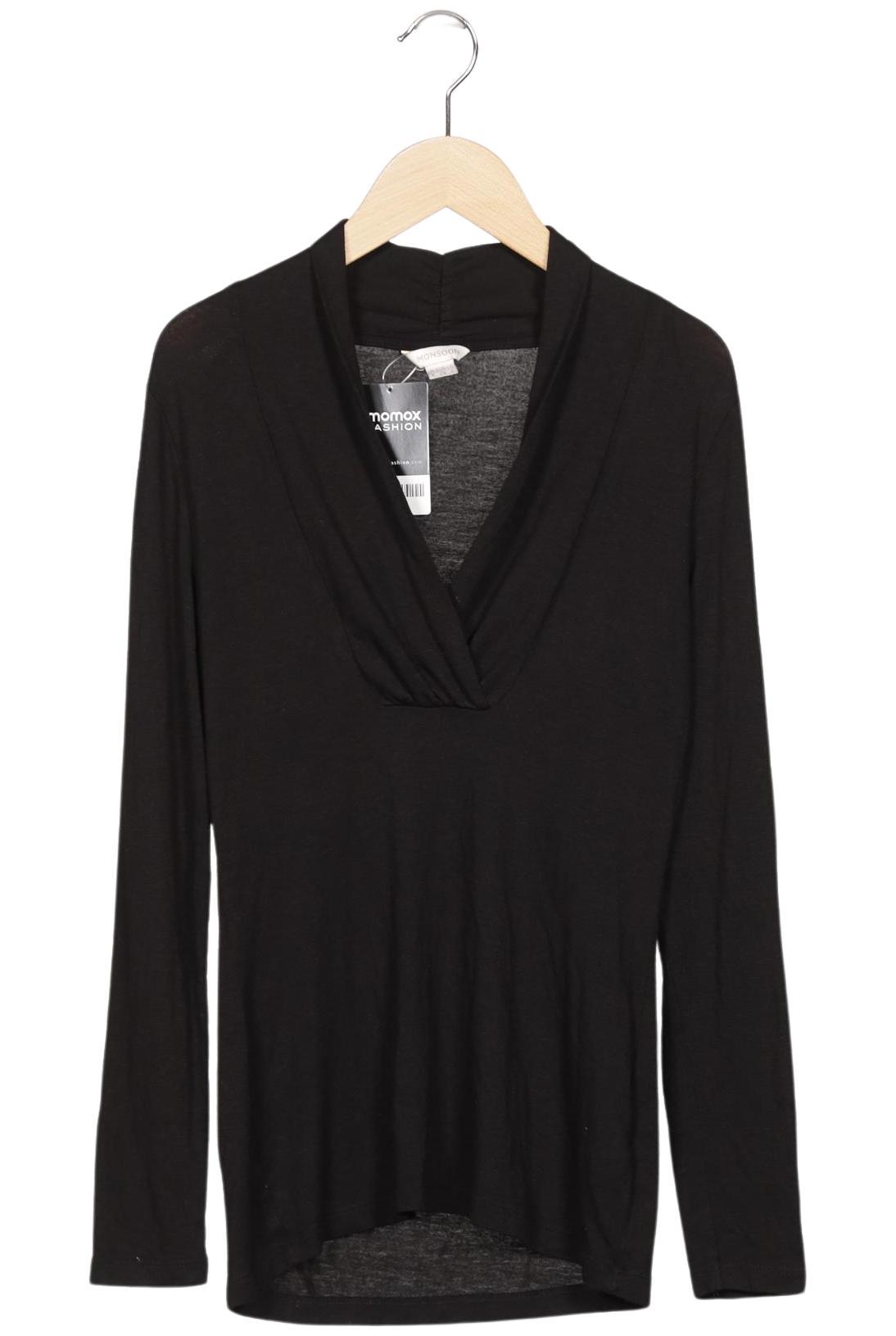 

Monsoon Damen Langarmshirt, schwarz, Gr. 36