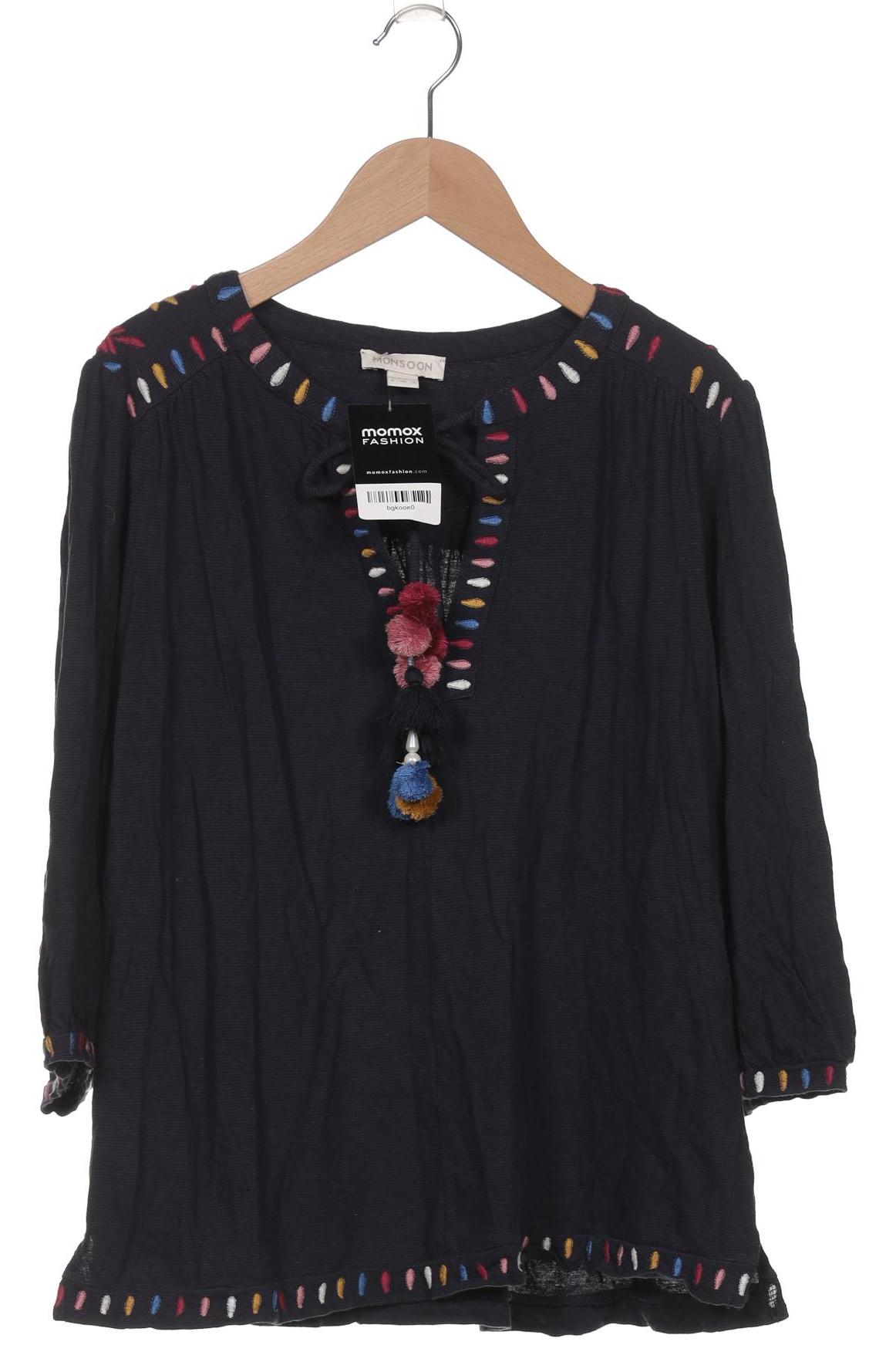 

Monsoon Damen Langarmshirt, marineblau, Gr. 36
