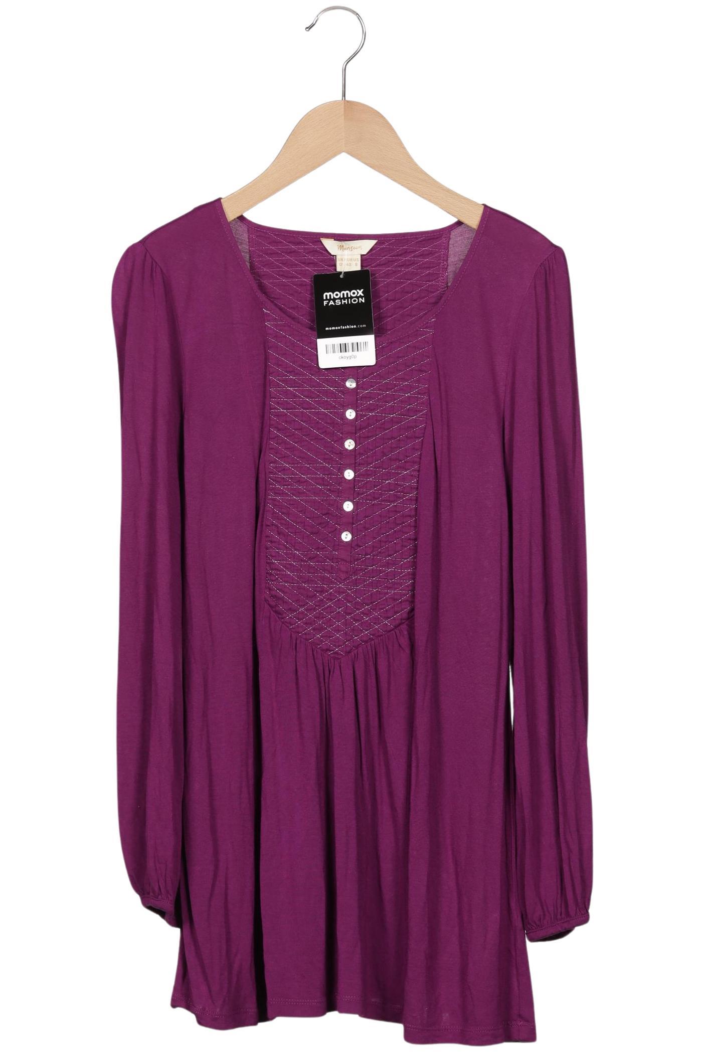 

Monsoon Damen Langarmshirt, flieder, Gr. 40