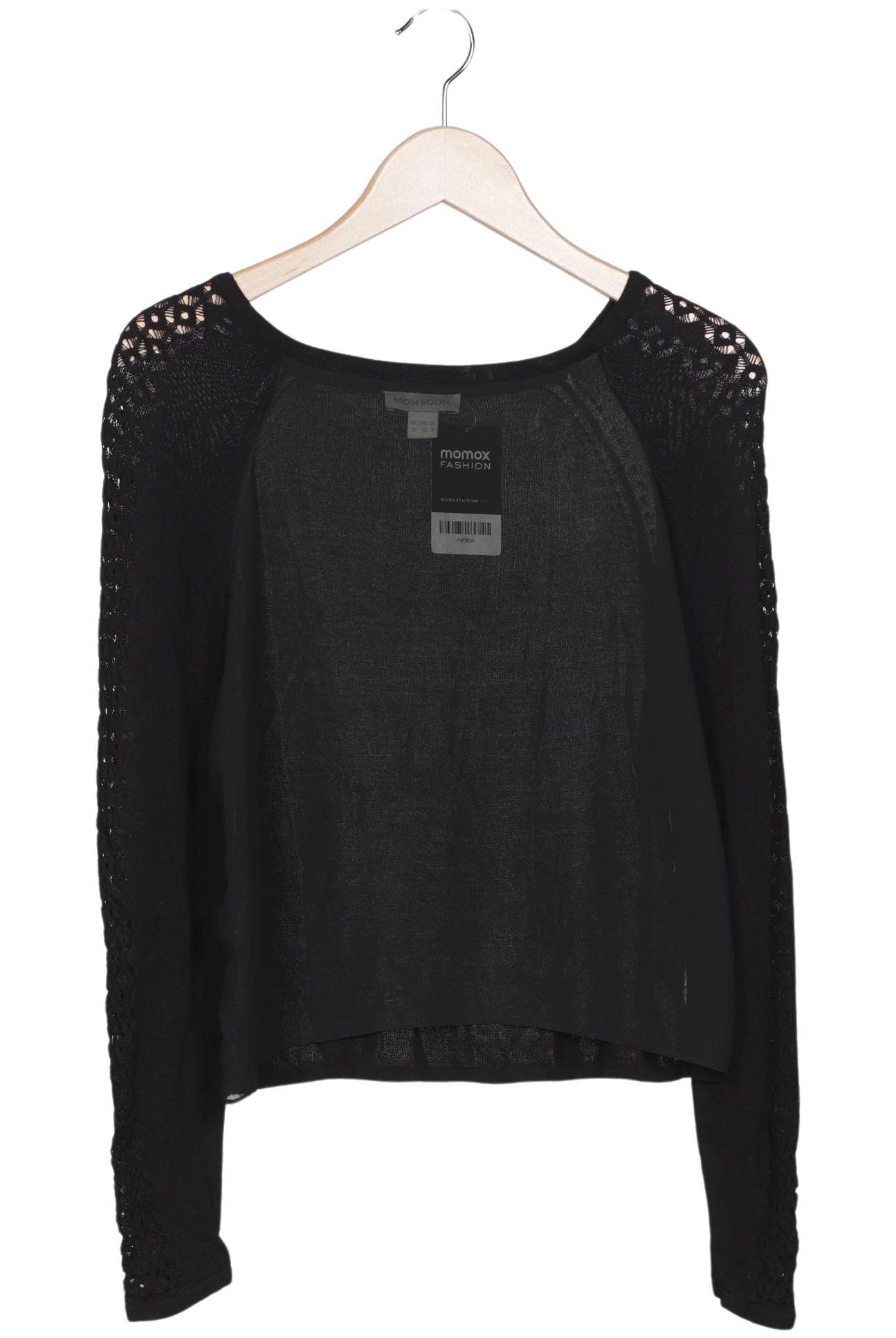 

Monsoon Damen Langarmshirt, schwarz, Gr. 40