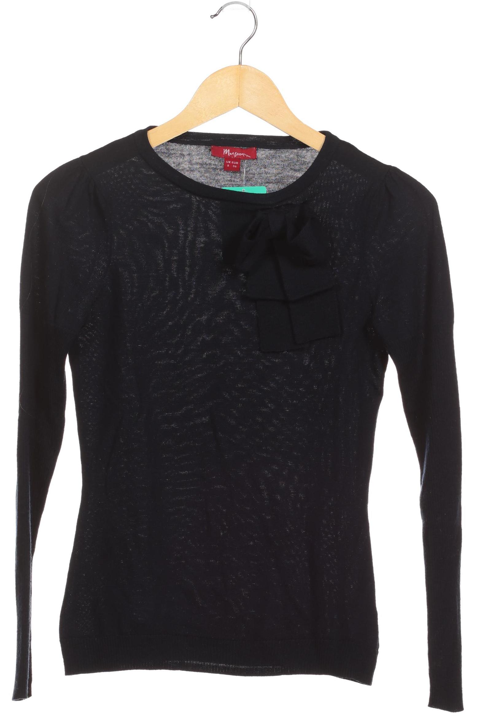 

Monsoon Damen Pullover, blau, Gr. 36
