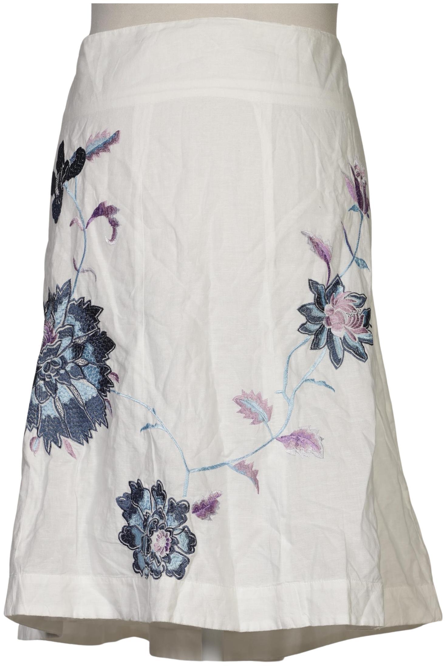 

Monsoon Damen Rock, weiß, Gr. 50