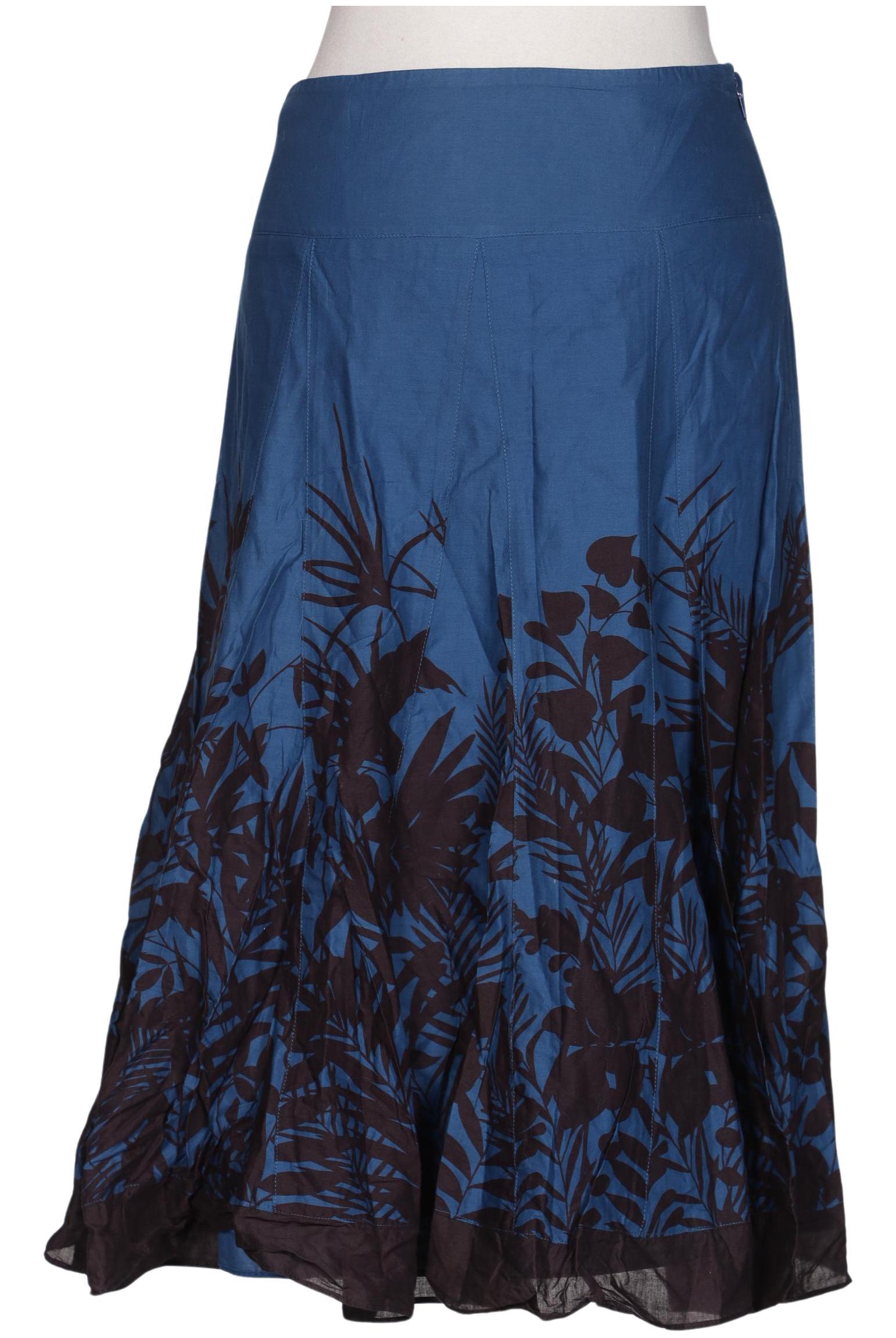 

Monsoon Damen Rock, blau, Gr. 34