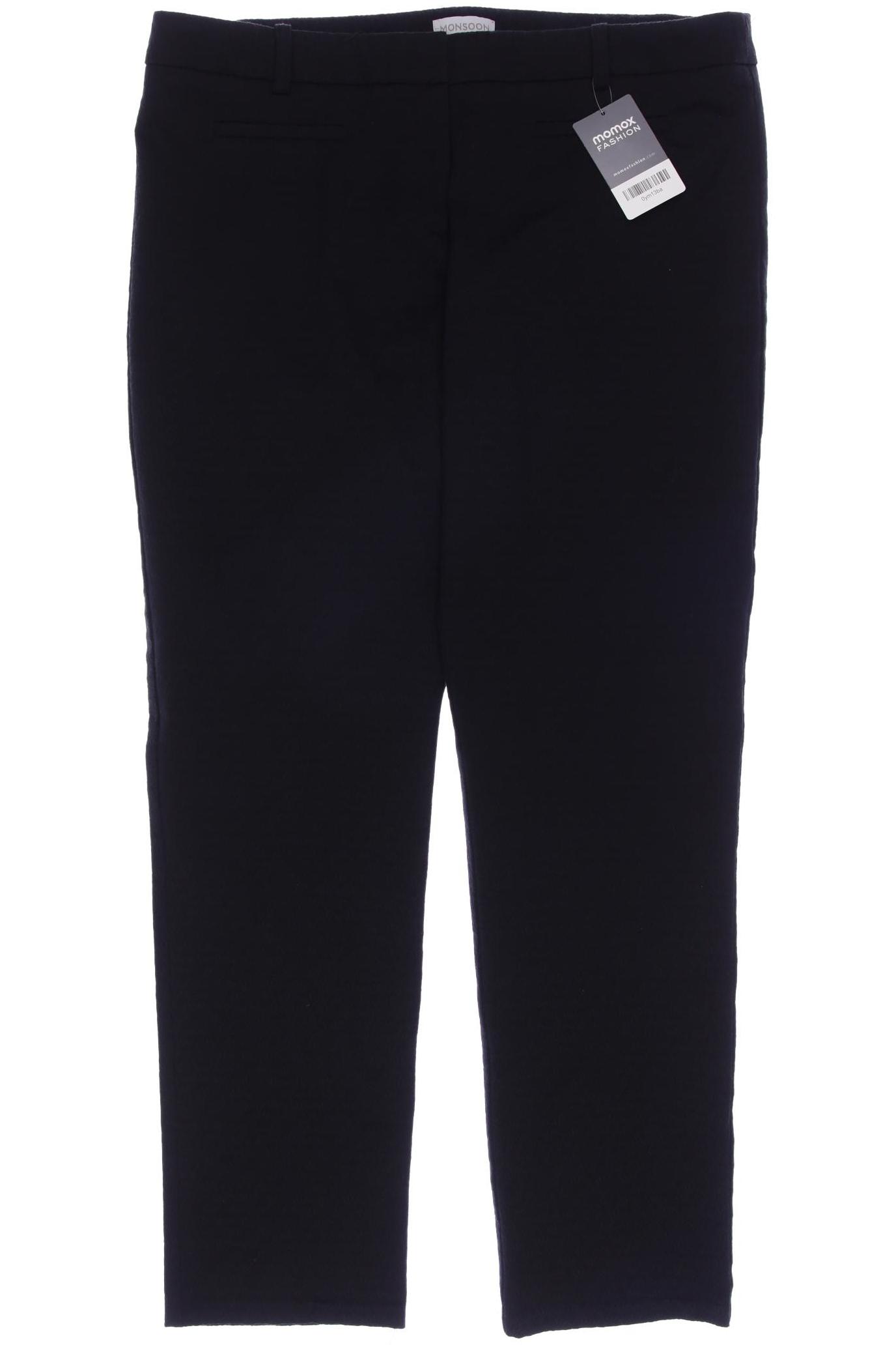 

Monsoon Damen Stoffhose, schwarz, Gr. 44