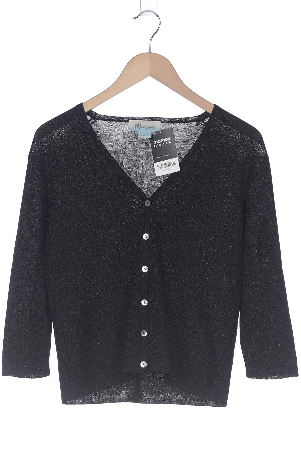 

Monsoon Damen Strickjacke, schwarz, Gr. 44