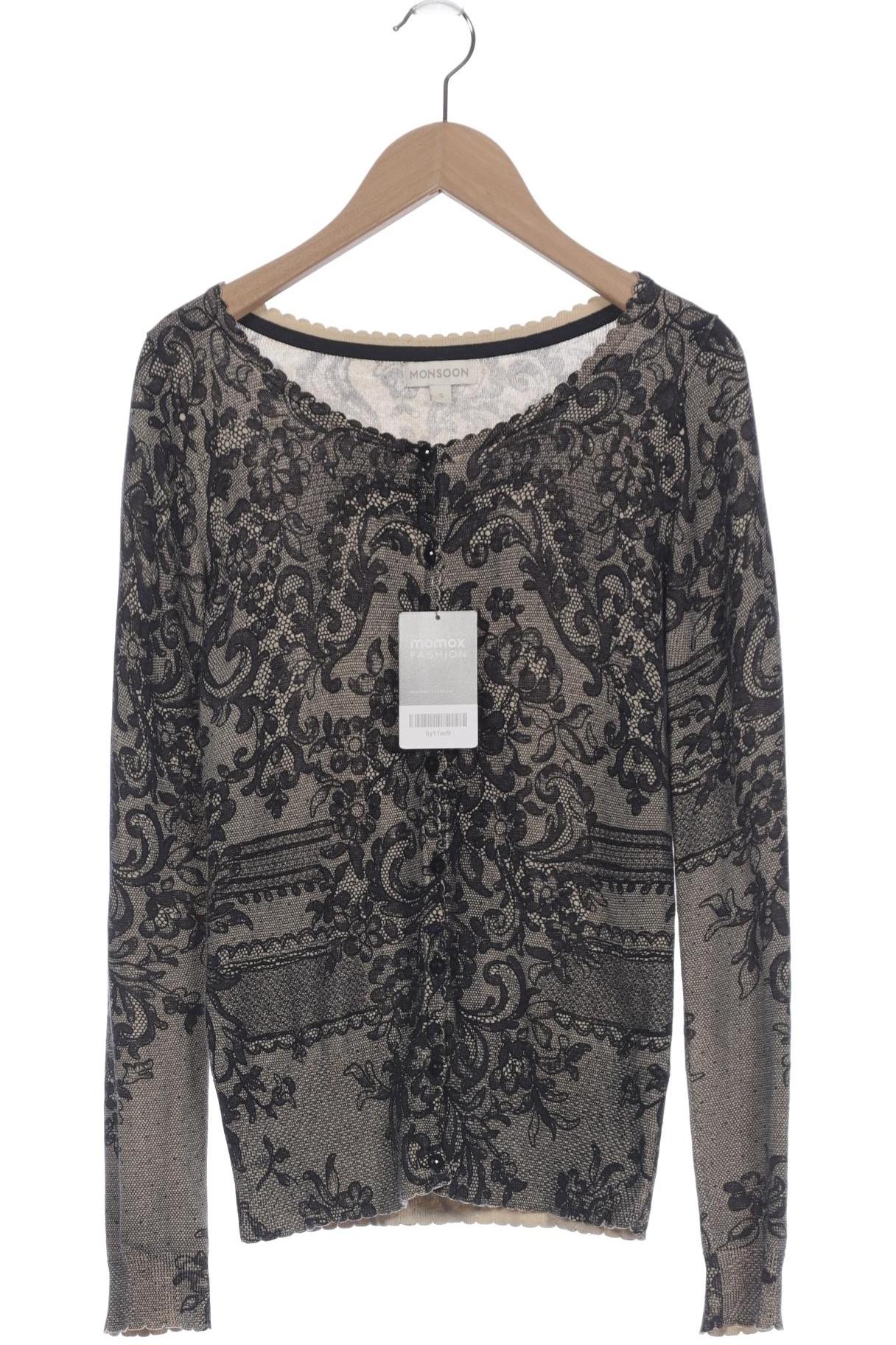 

Monsoon Damen Strickjacke, grau, Gr. 36