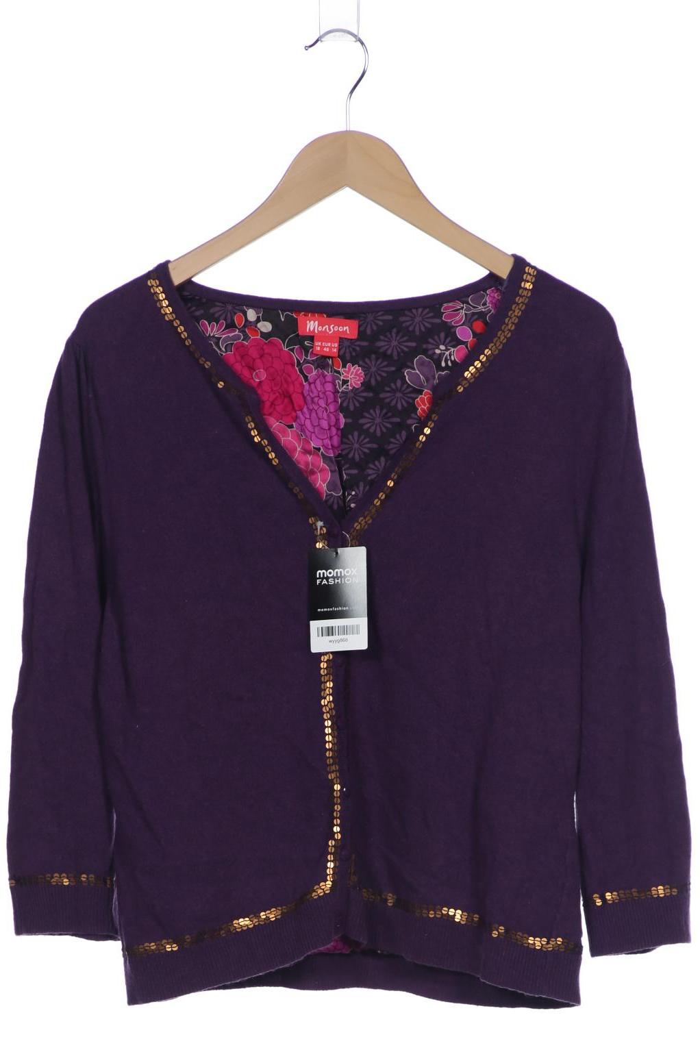 

Monsoon Damen Strickjacke, flieder, Gr. 46