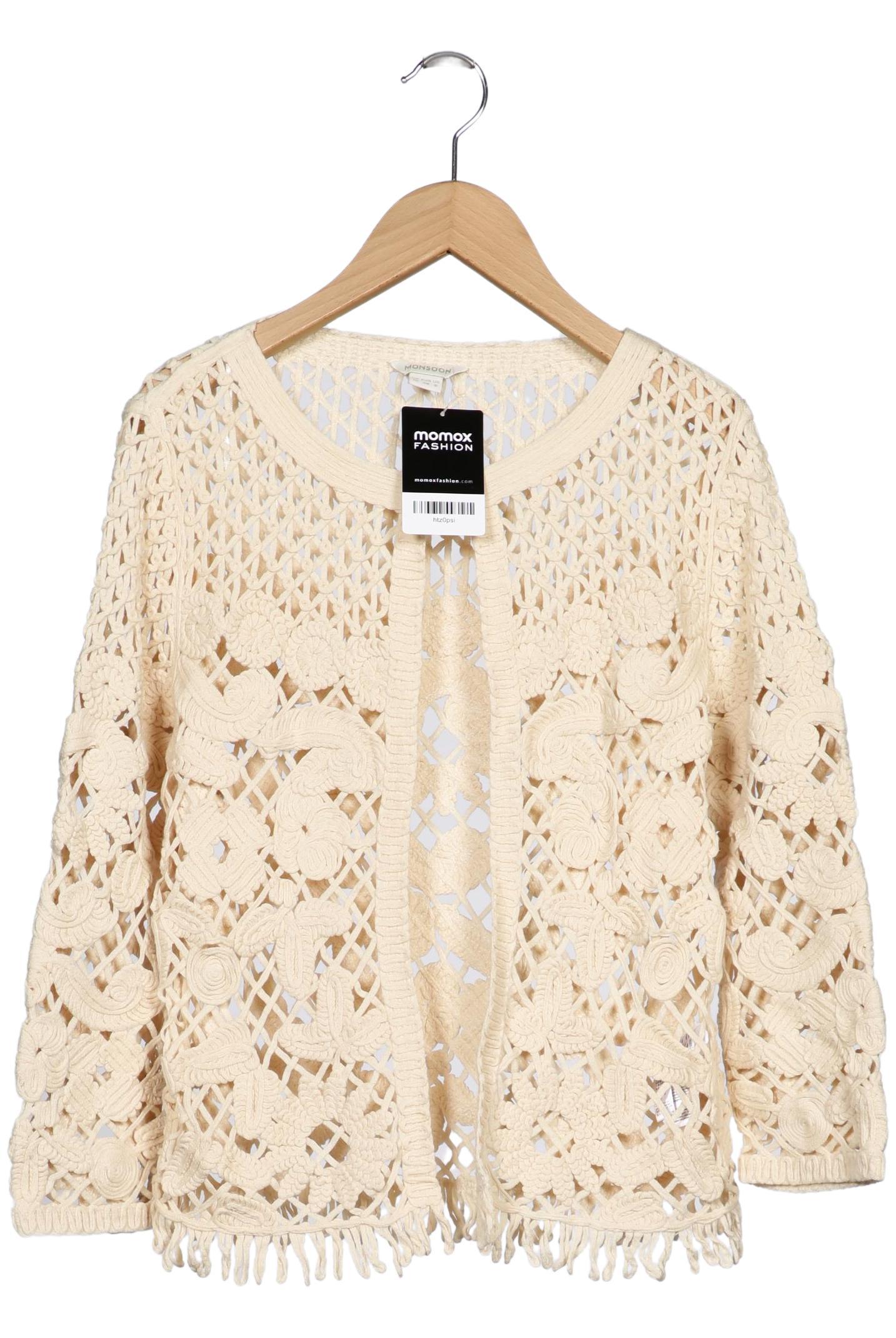 

Monsoon Damen Strickjacke, cremeweiß, Gr. 38