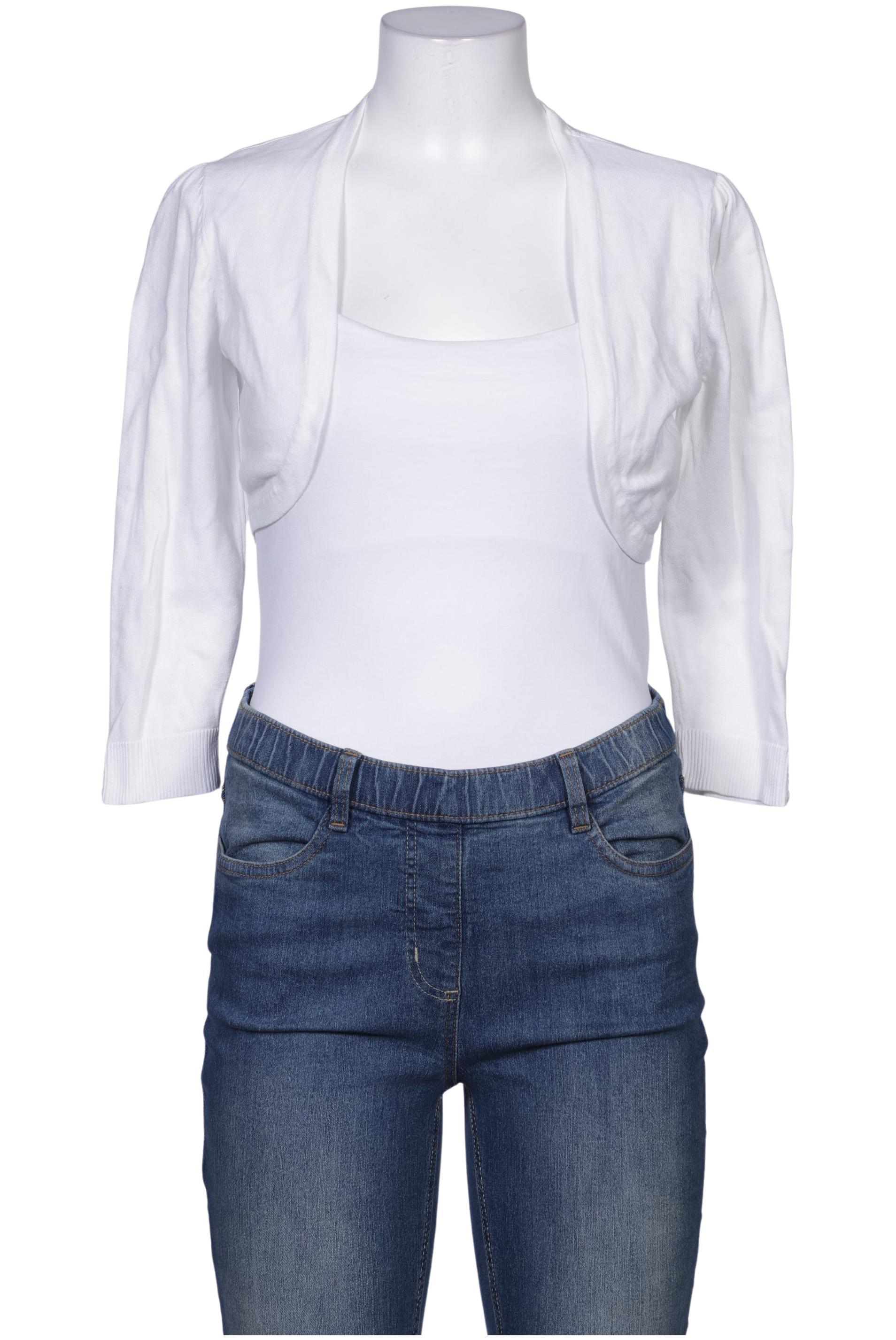 

Monsoon Damen Strickjacke, weiß, Gr. 38