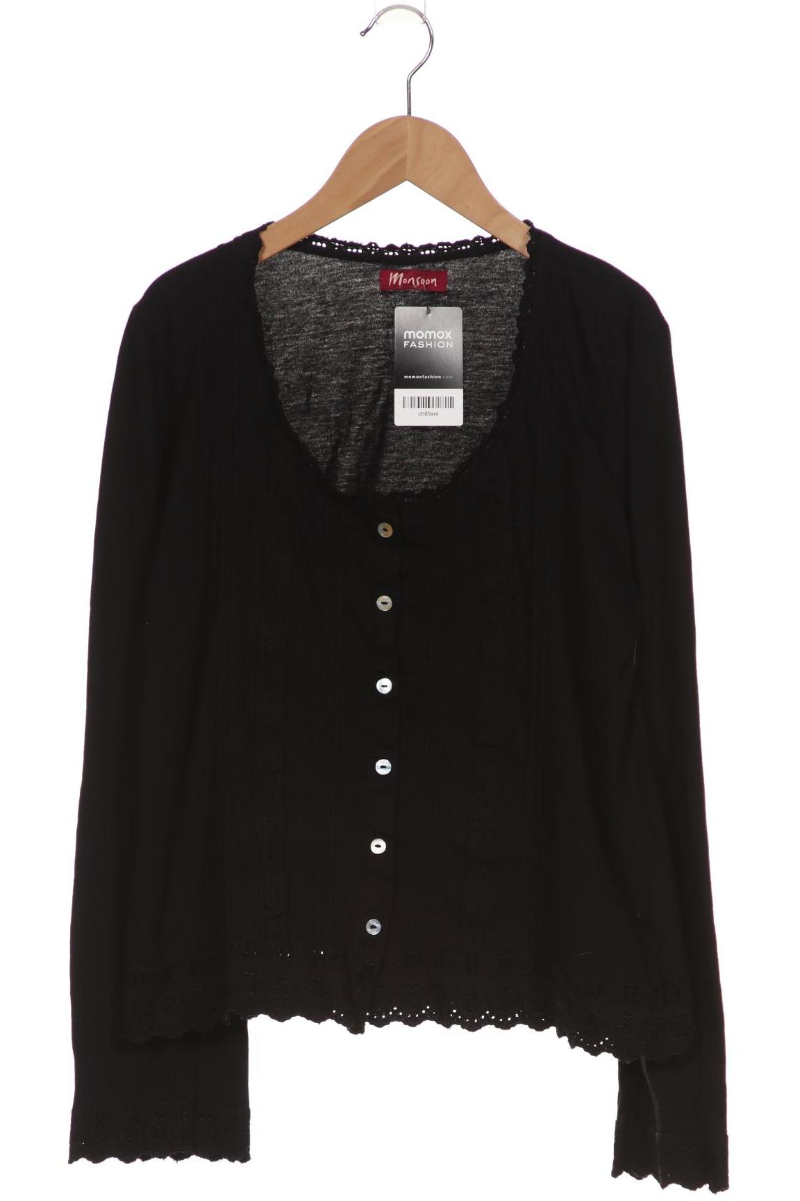 

Monsoon Damen Strickjacke, schwarz, Gr. 42