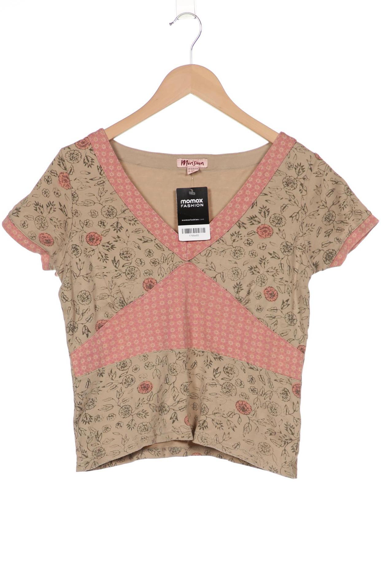 

Monsoon Damen T-Shirt, beige, Gr. 42