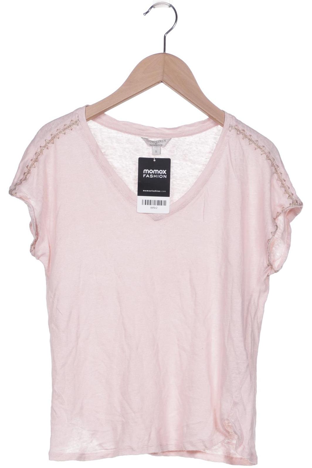 

Monsoon Damen T-Shirt, pink, Gr. 36