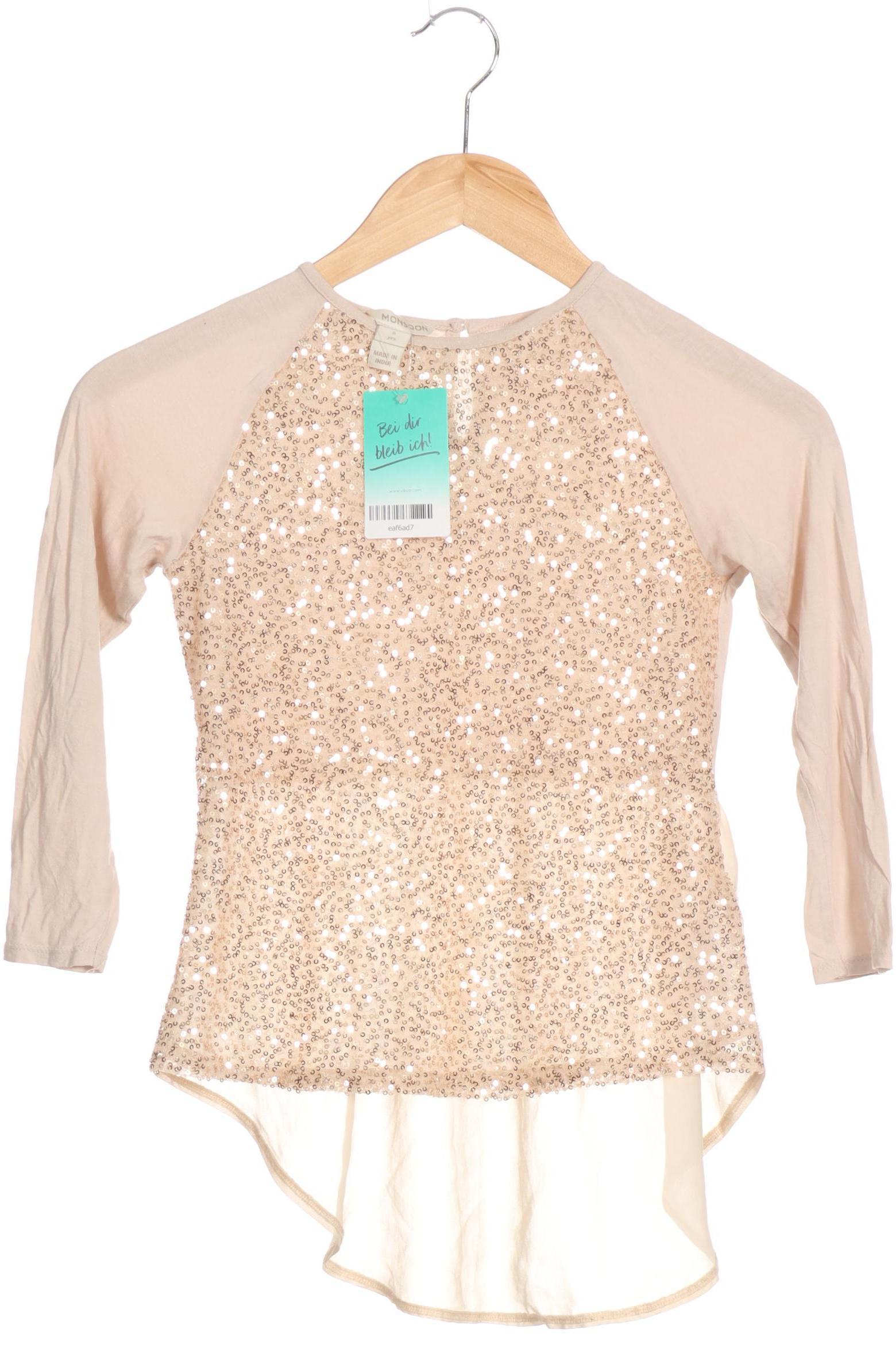 

Monsoon Mädchen Langarmshirt, beige, Gr. 134