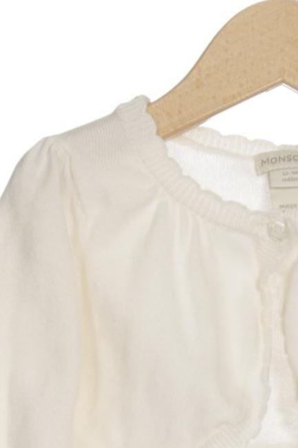 Thumbnail - Monsoon Mädchen Strickjacke, beige, Gr. 80