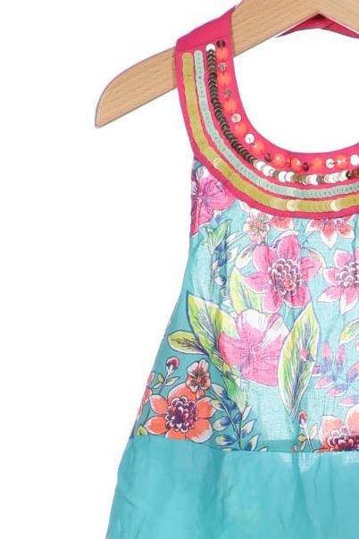 Thumbnail - Monsoon Mädchen Kleid, mehrfarbig, Gr. 98