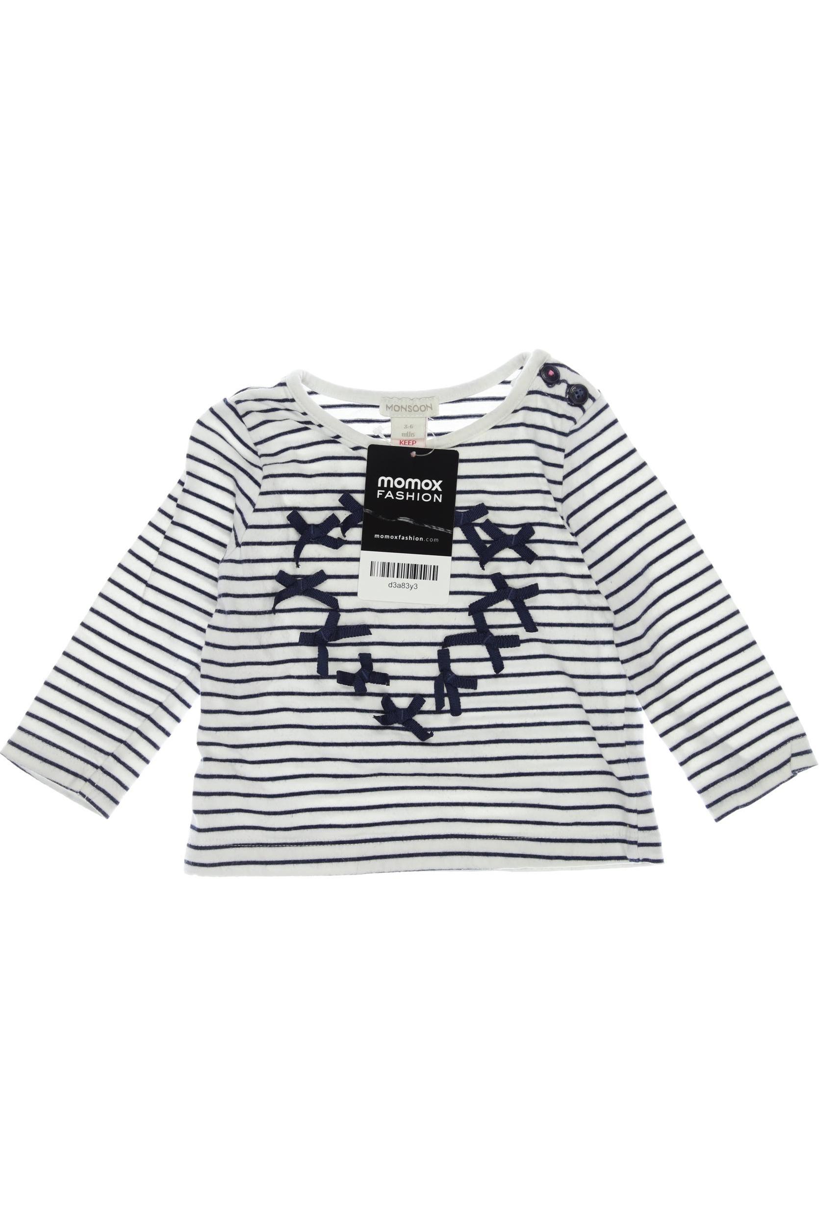 

Monsoon Damen Langarmshirt, weiß, Gr. 62